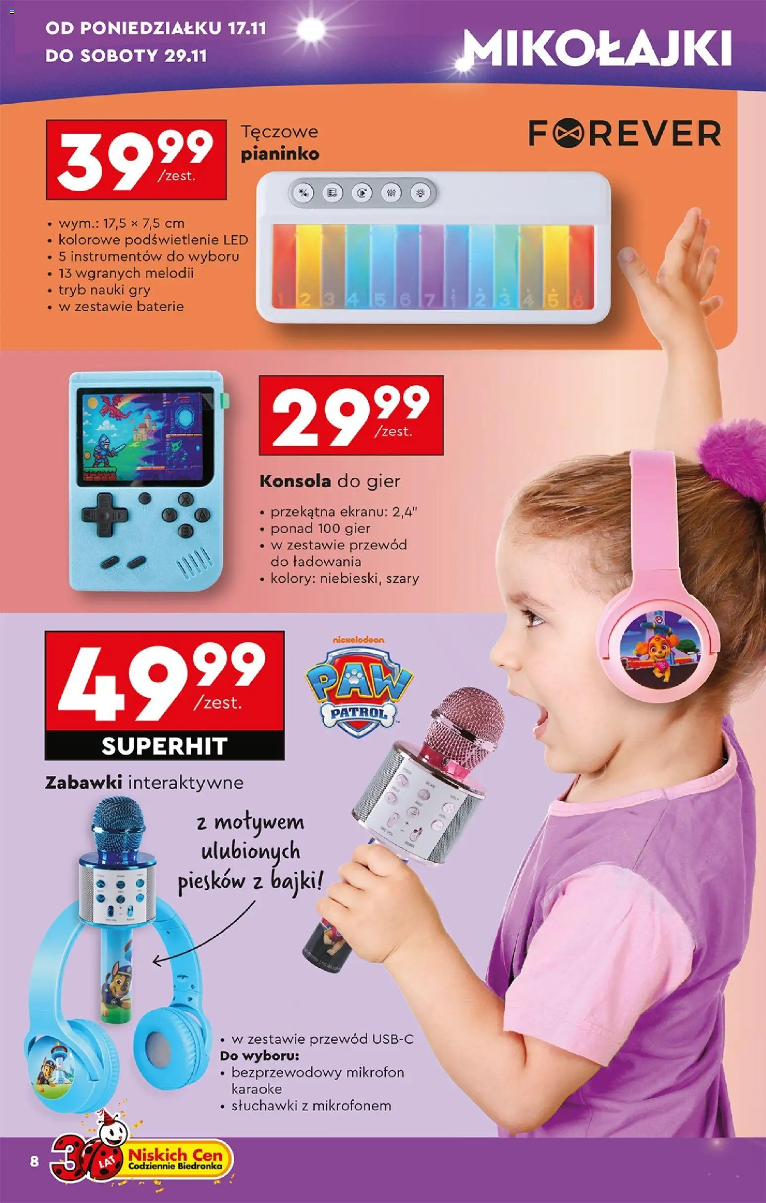 Biedronka gazetka BLACK FRIDAY ważna od 15.11.2025 do 29.11.2025 strona 10