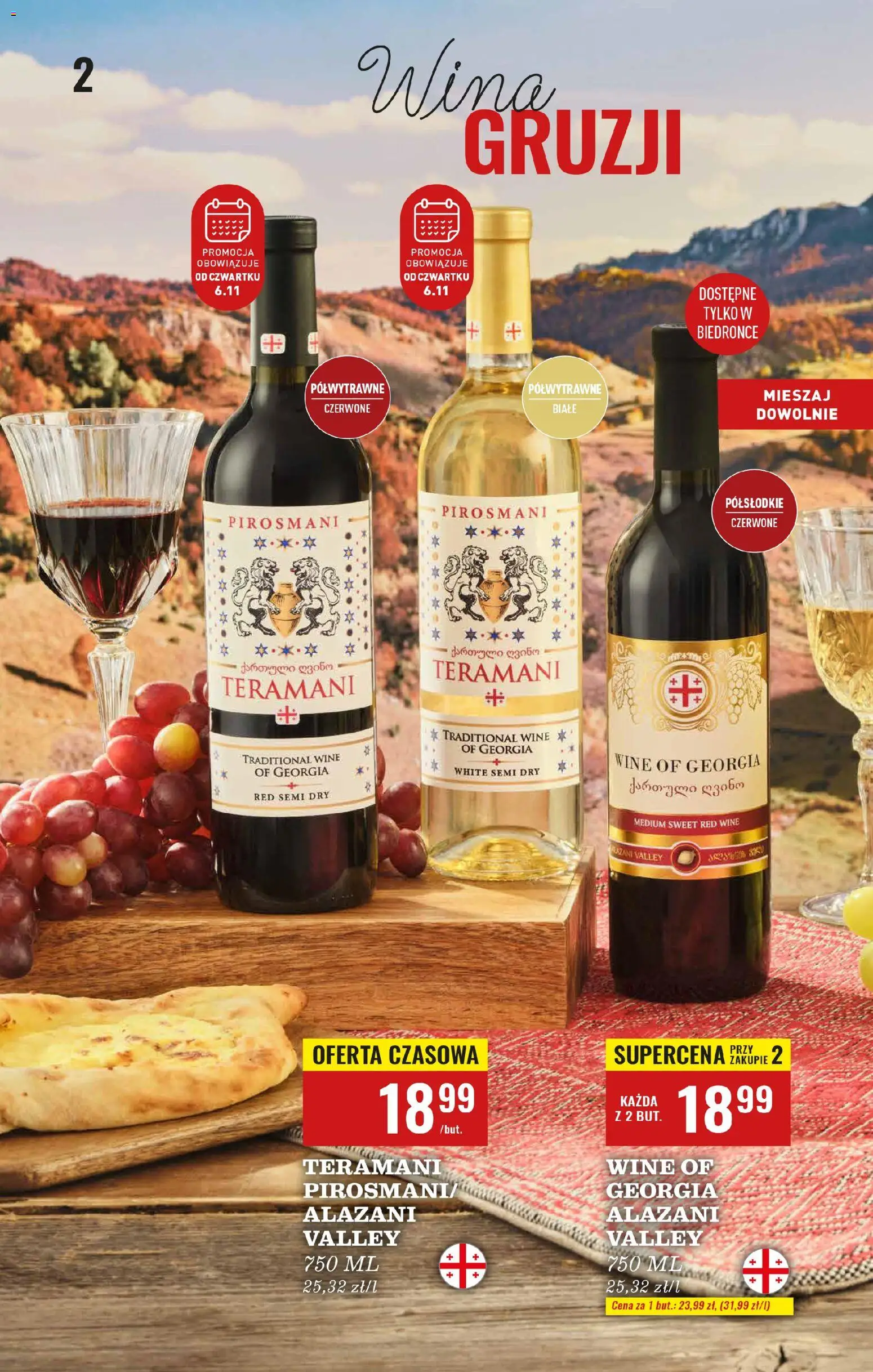 Biedronka gazetka Czas na toast ważna od 03.11.2025 do 15.11.2025 strona 2