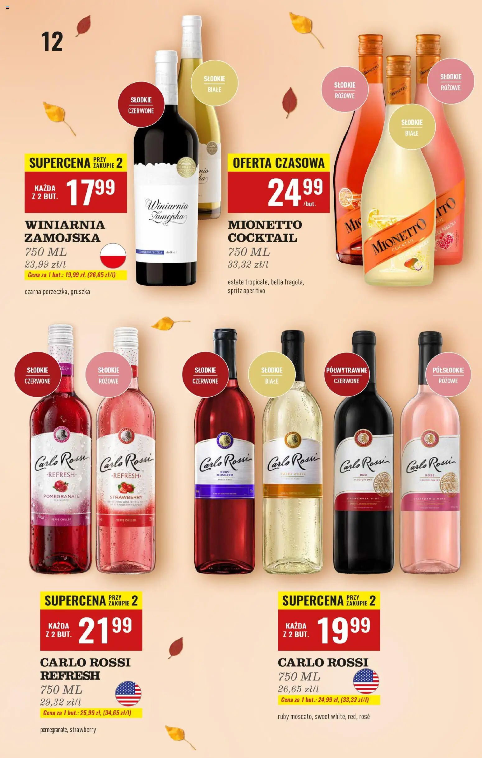 Biedronka gazetka Czas na toast ważna od 03.11.2025 do 15.11.2025 strona 12