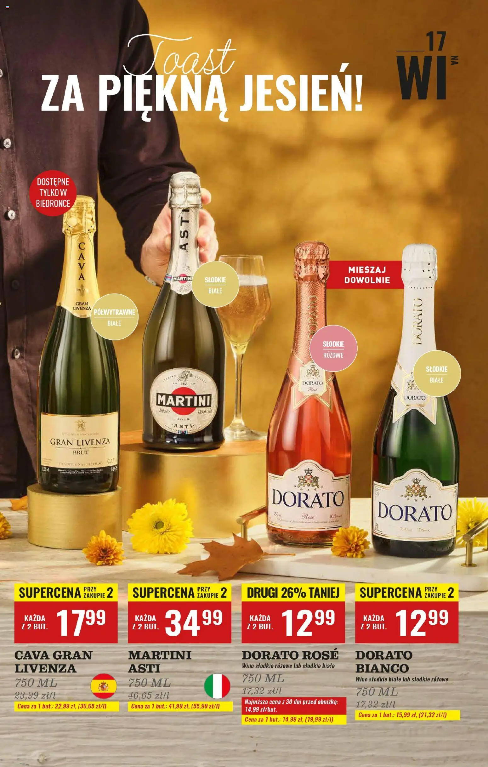 Biedronka gazetka Czas na toast ważna od 03.11.2025 do 15.11.2025 strona 17