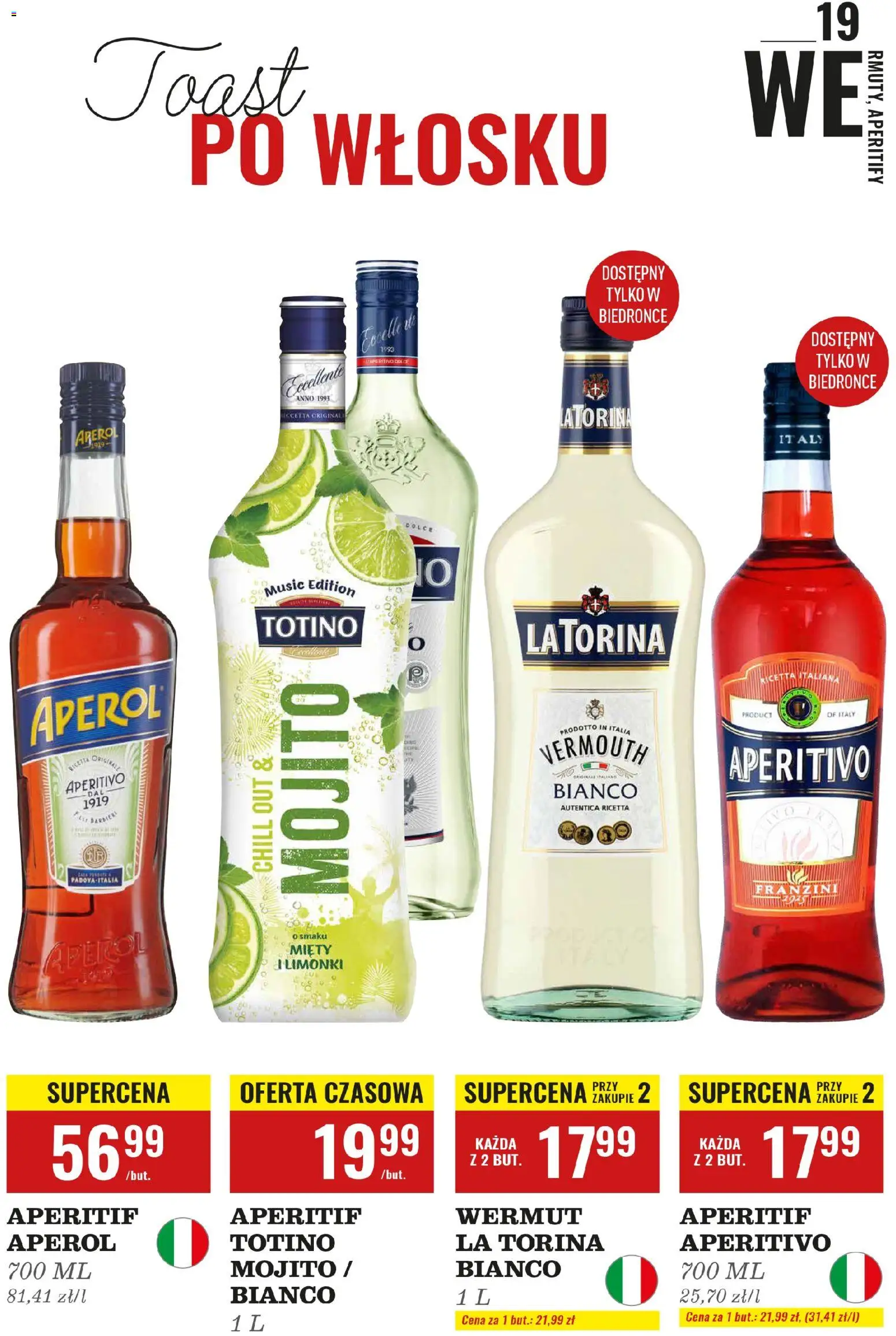 Biedronka gazetka Czas na toast ważna od 03.11.2025 do 15.11.2025 strona 19
