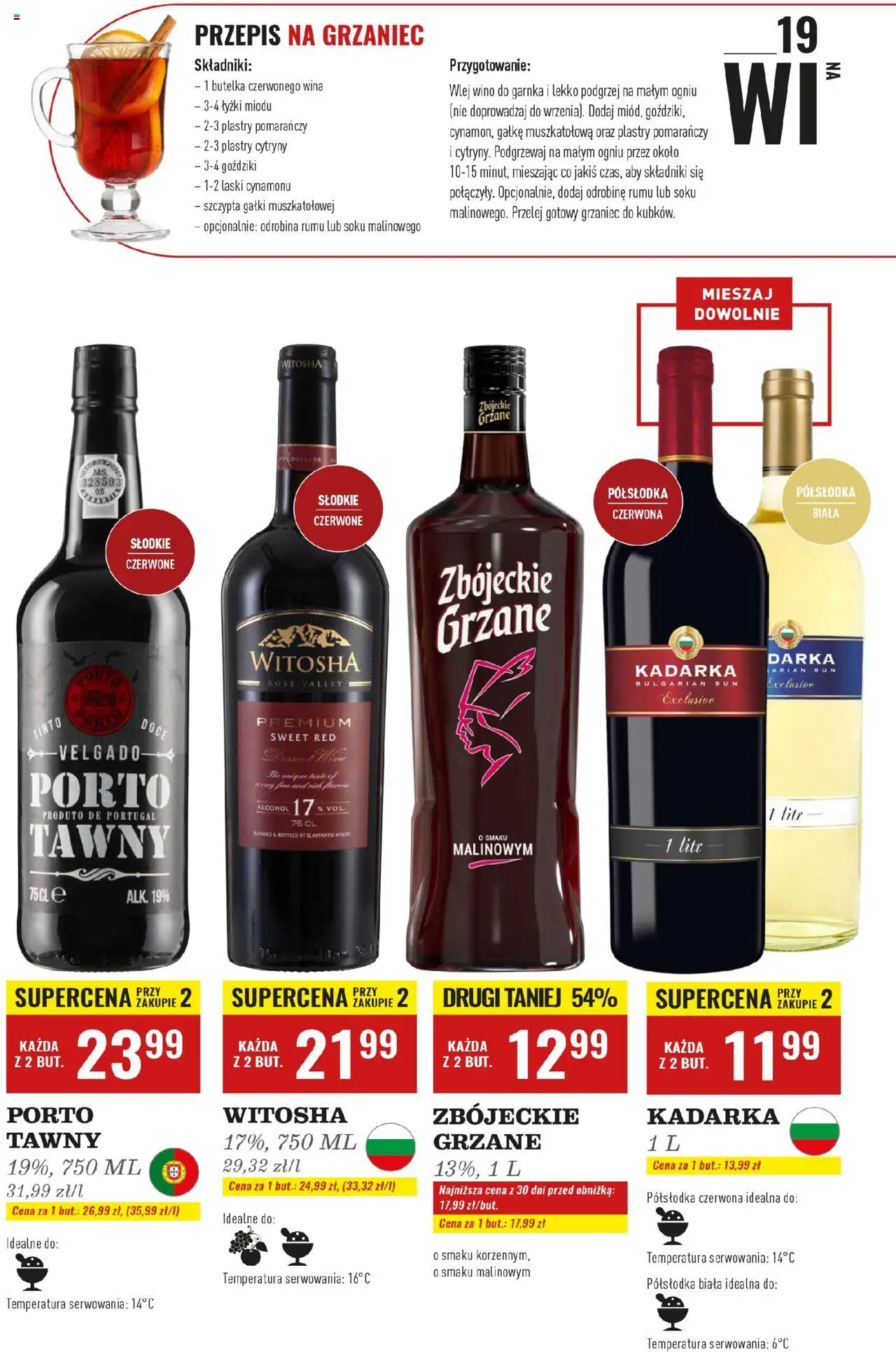 Biedronka gazetka Czas na toast ważna od 06.10.2025 do  18.10.2025 strona 19