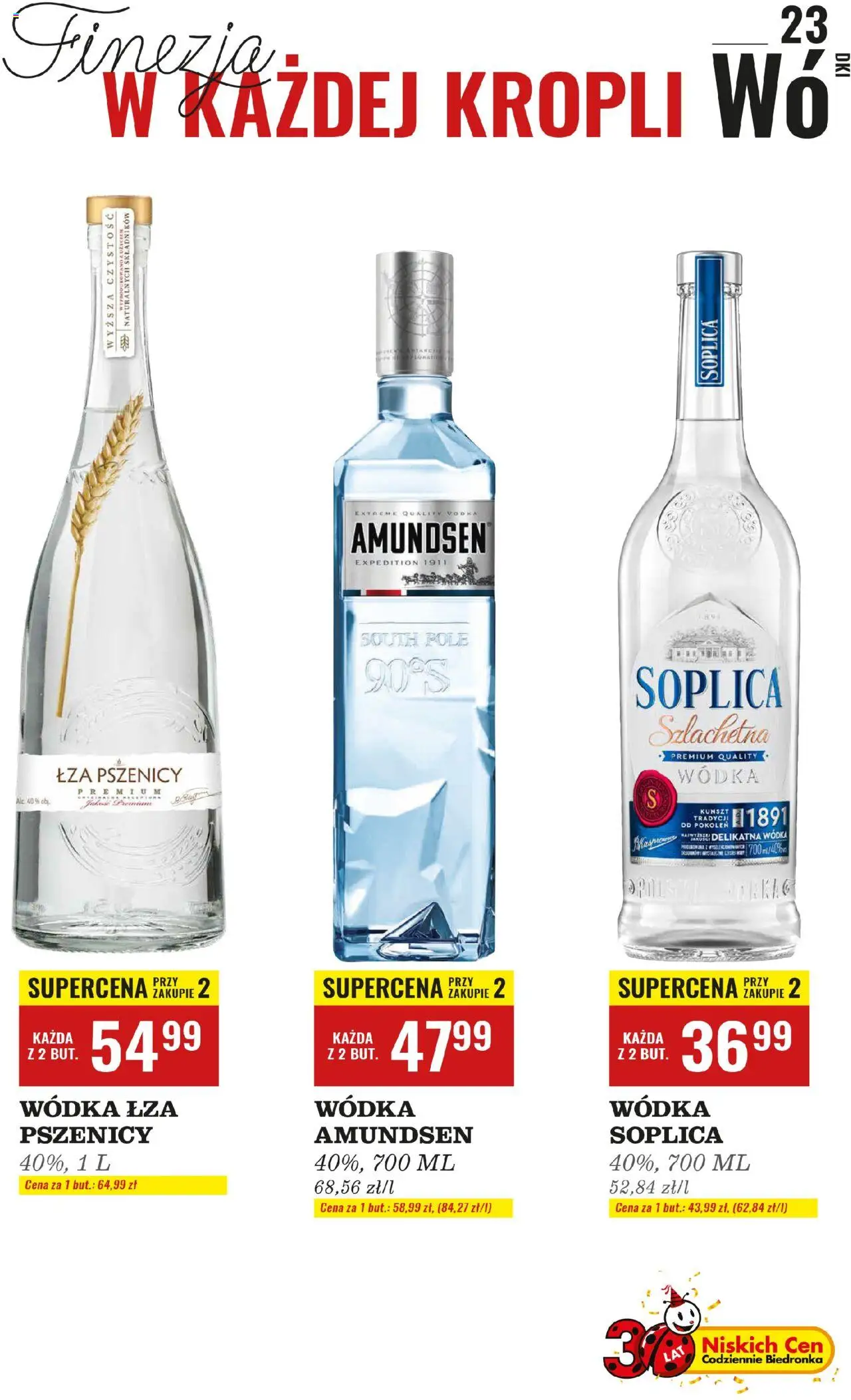 Biedronka gazetka Czas na toast ważna od 06.10.2025 do  18.10.2025 strona 23