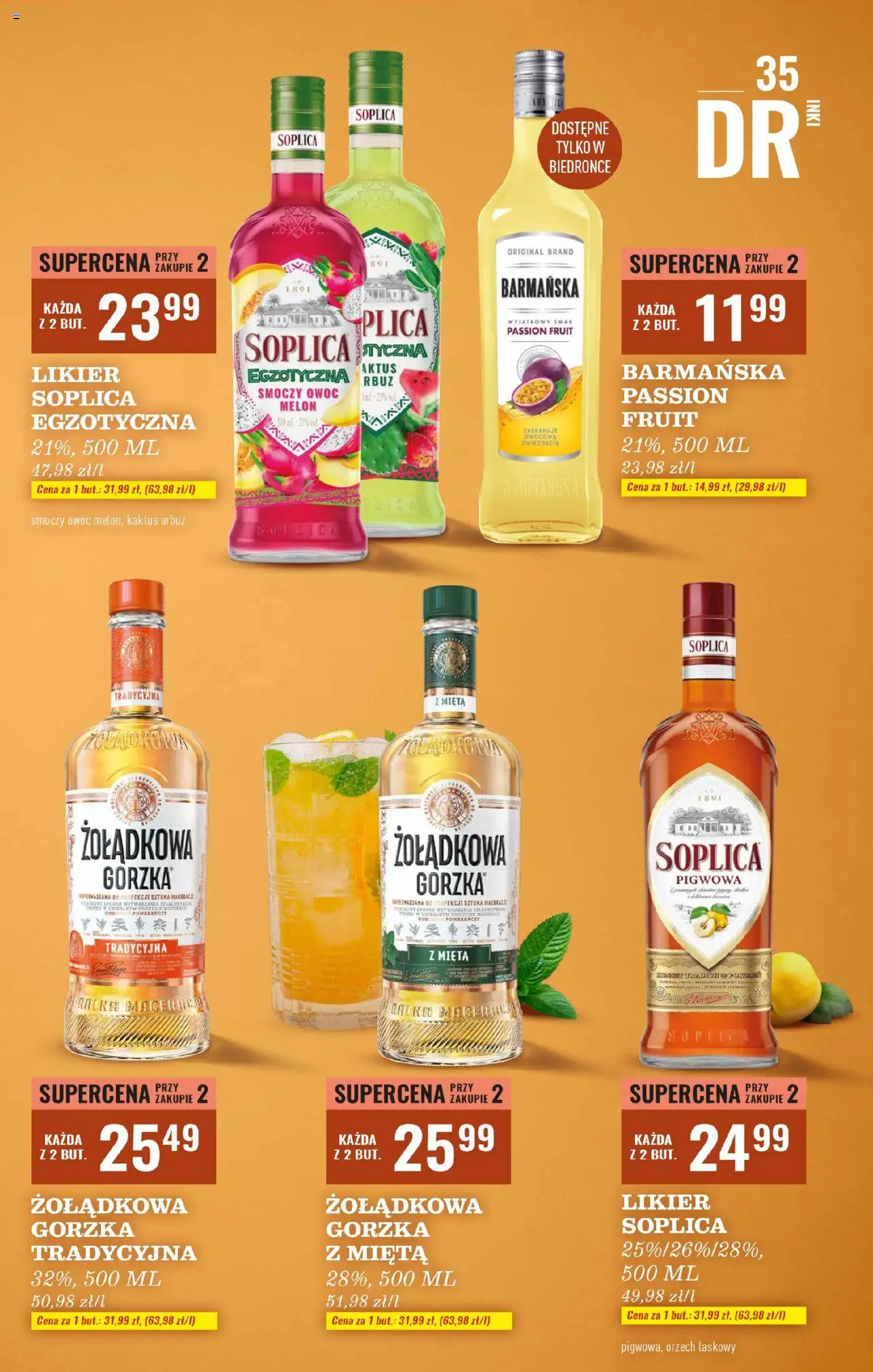 Biedronka gazetka Czas na toast ważna od 06.10.2025 do  18.10.2025 strona 35