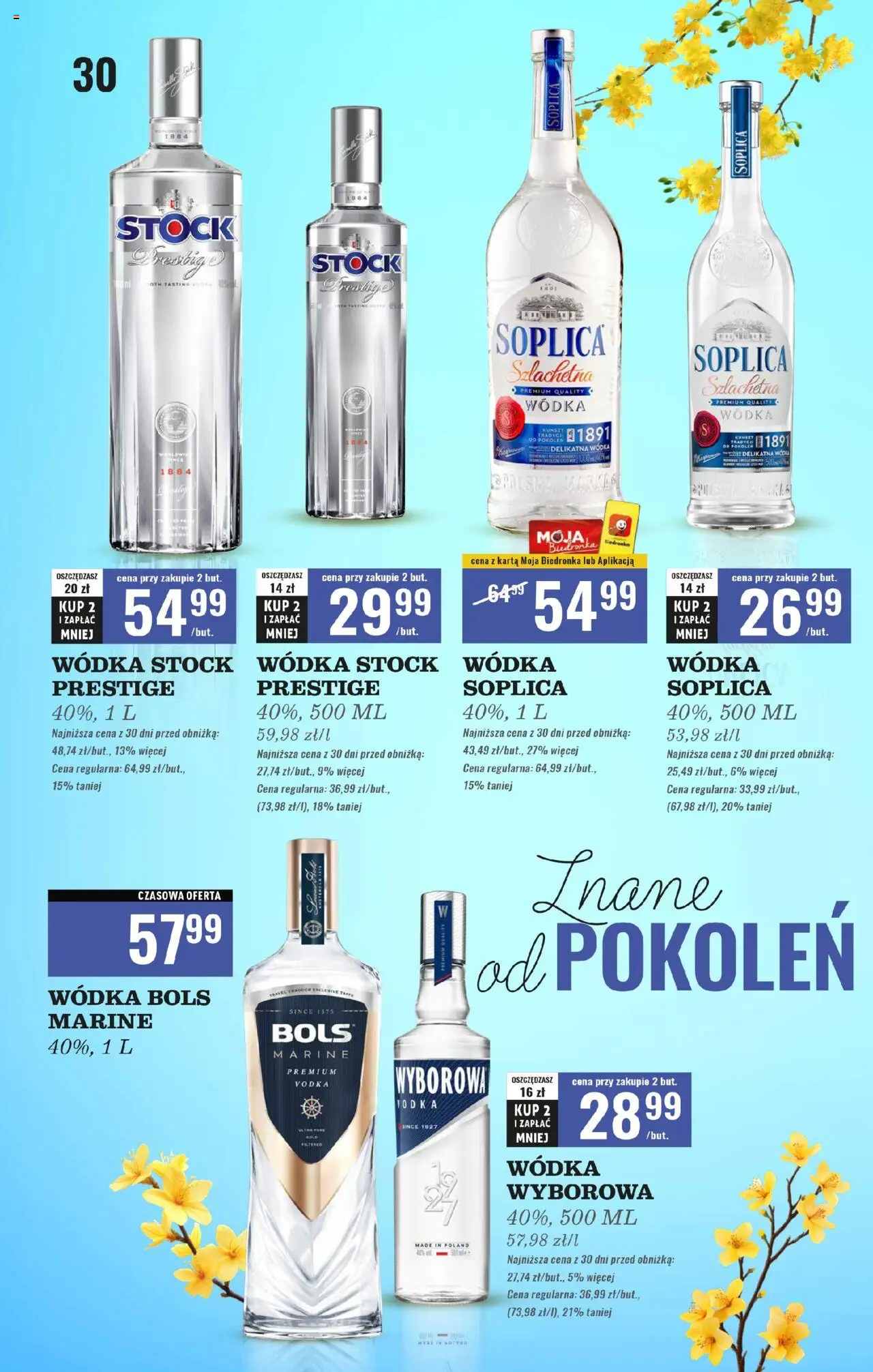 Biedronka gazetka Czas na toast ważna od 07.04.2025 do 19.04.2025 strona 30