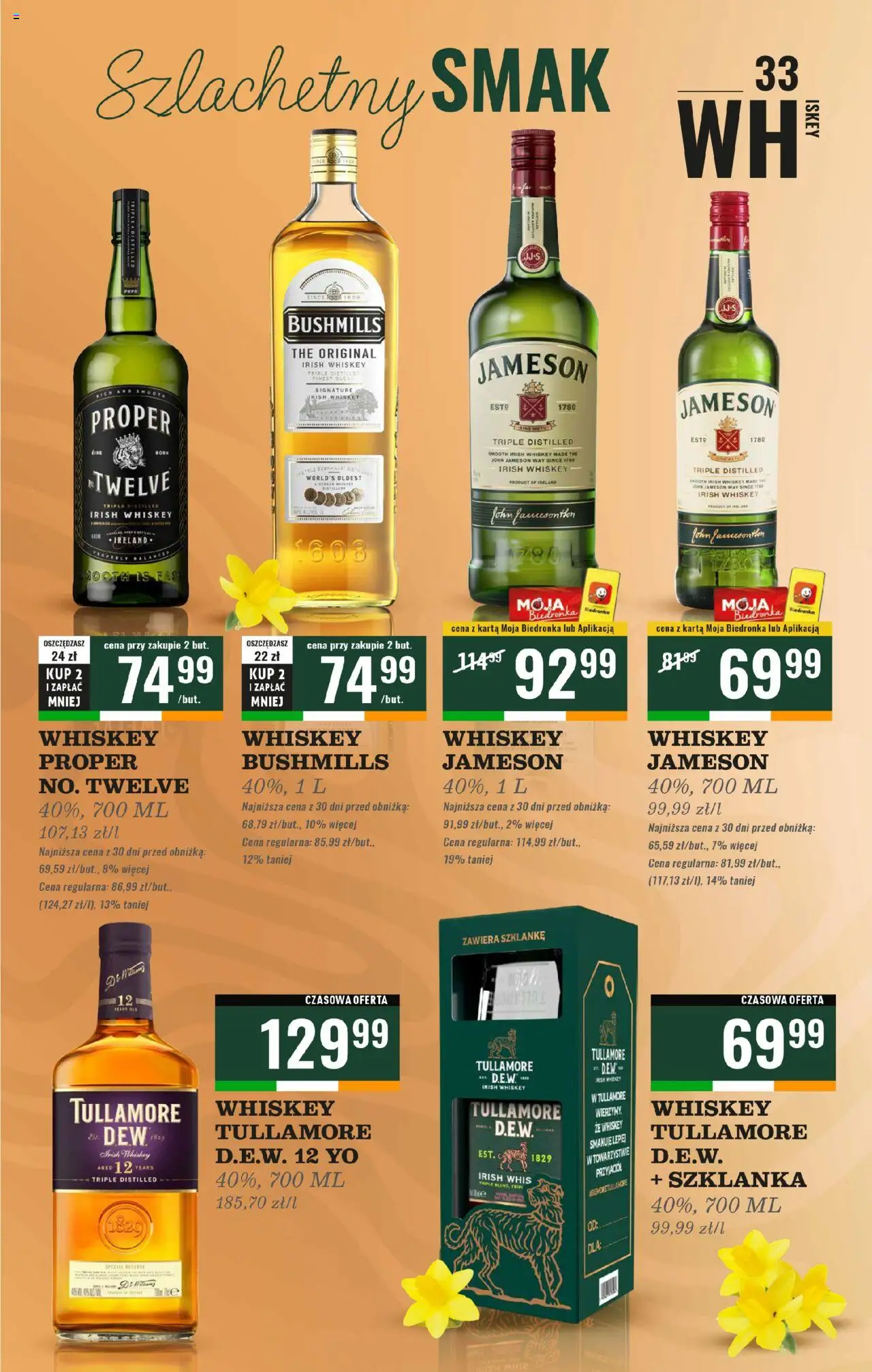 Biedronka gazetka Czas na toast ważna od 07.04.2025 do 19.04.2025 strona 33