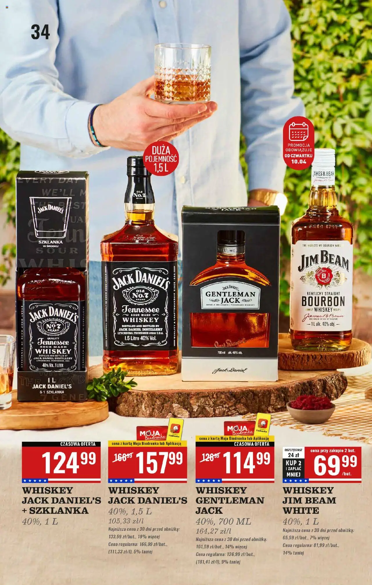 Biedronka gazetka Czas na toast ważna od 07.04.2025 do 19.04.2025 strona 34