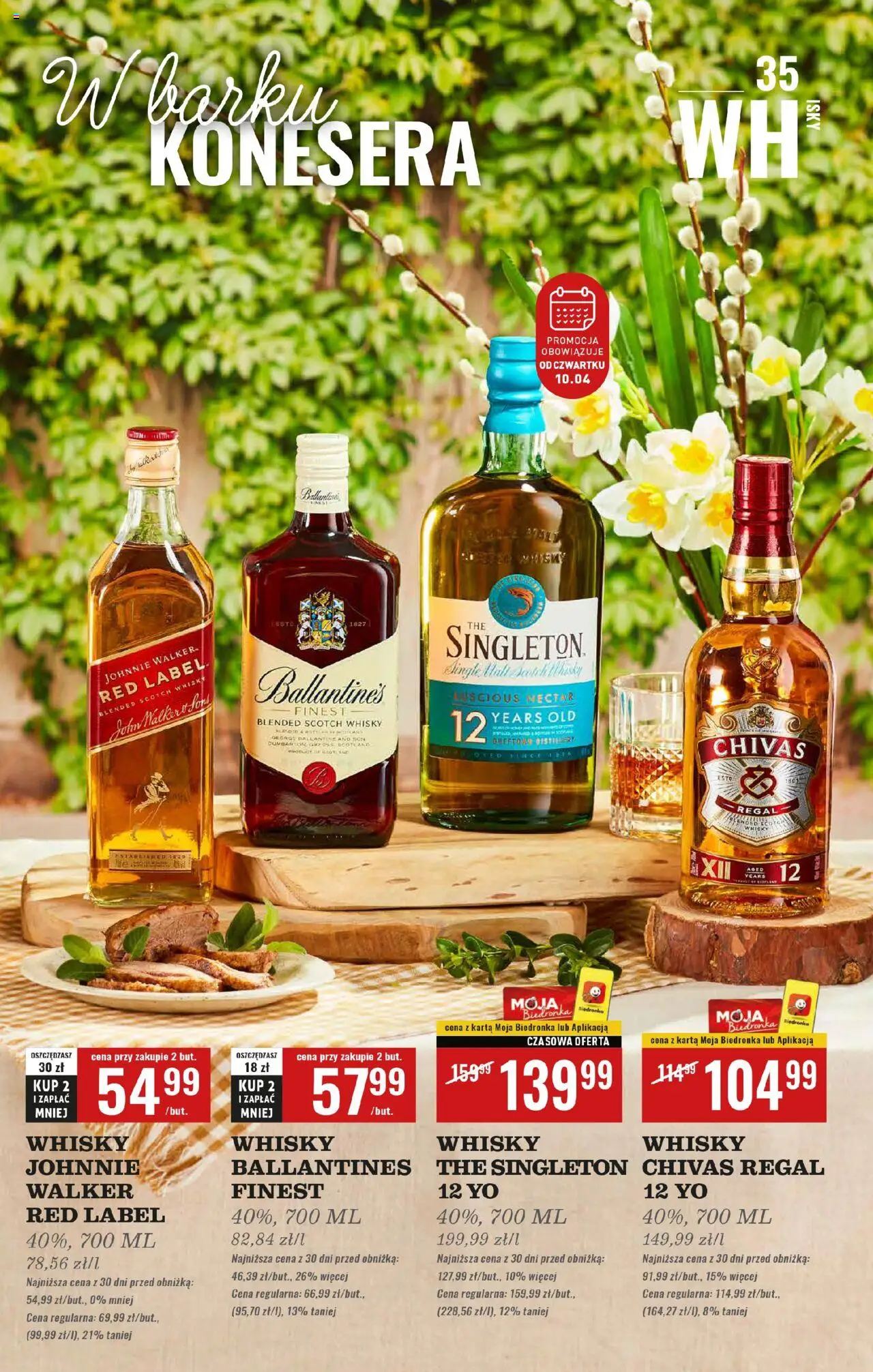 Biedronka gazetka Czas na toast ważna od 07.04.2025 do 19.04.2025 strona 35
