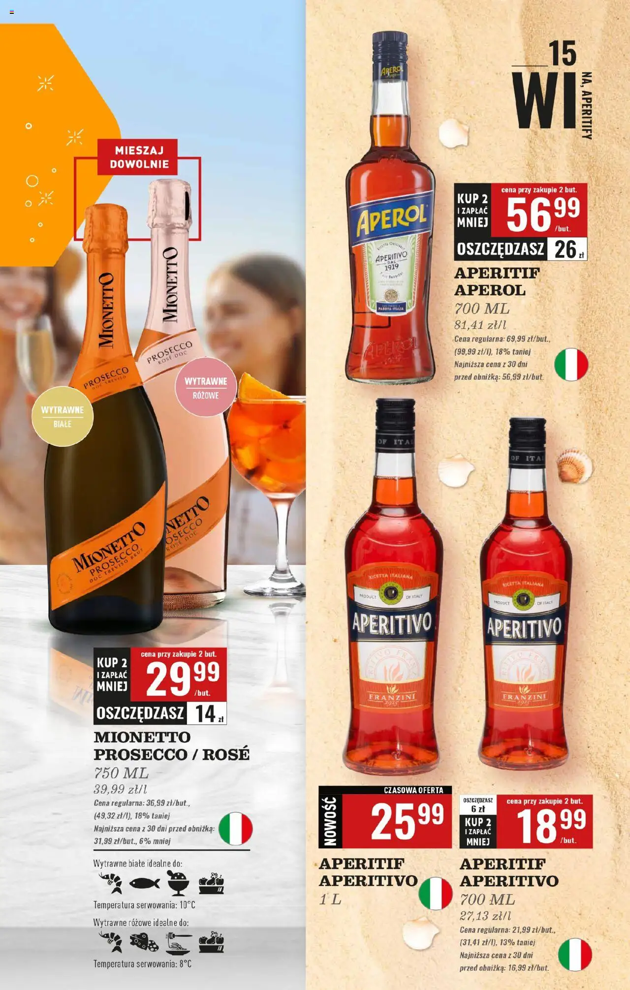 Biedronka gazetka Czas na toast ważna od  11.08.2025 do 23.08.2025 strona 15