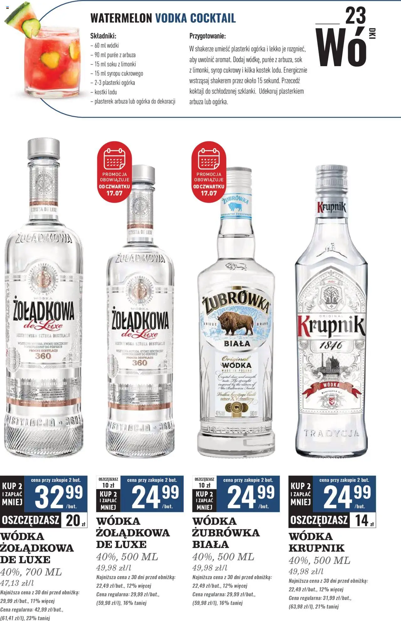 Biedronka gazetka Czas na toast ważna od 14.07.2025 do  26.07.2025 strona 23