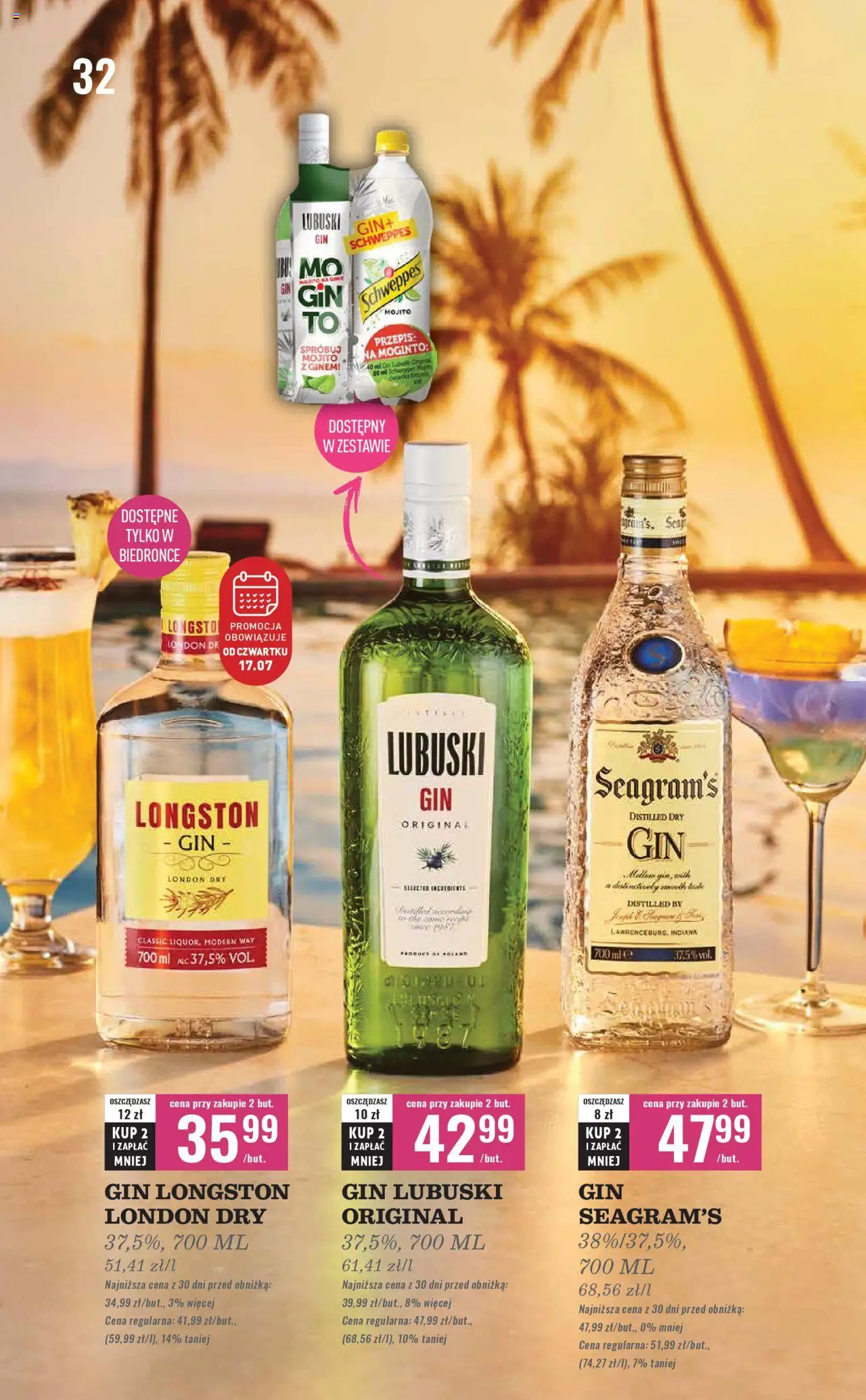 Biedronka gazetka Czas na toast ważna od 14.07.2025 do  26.07.2025 strona 32
