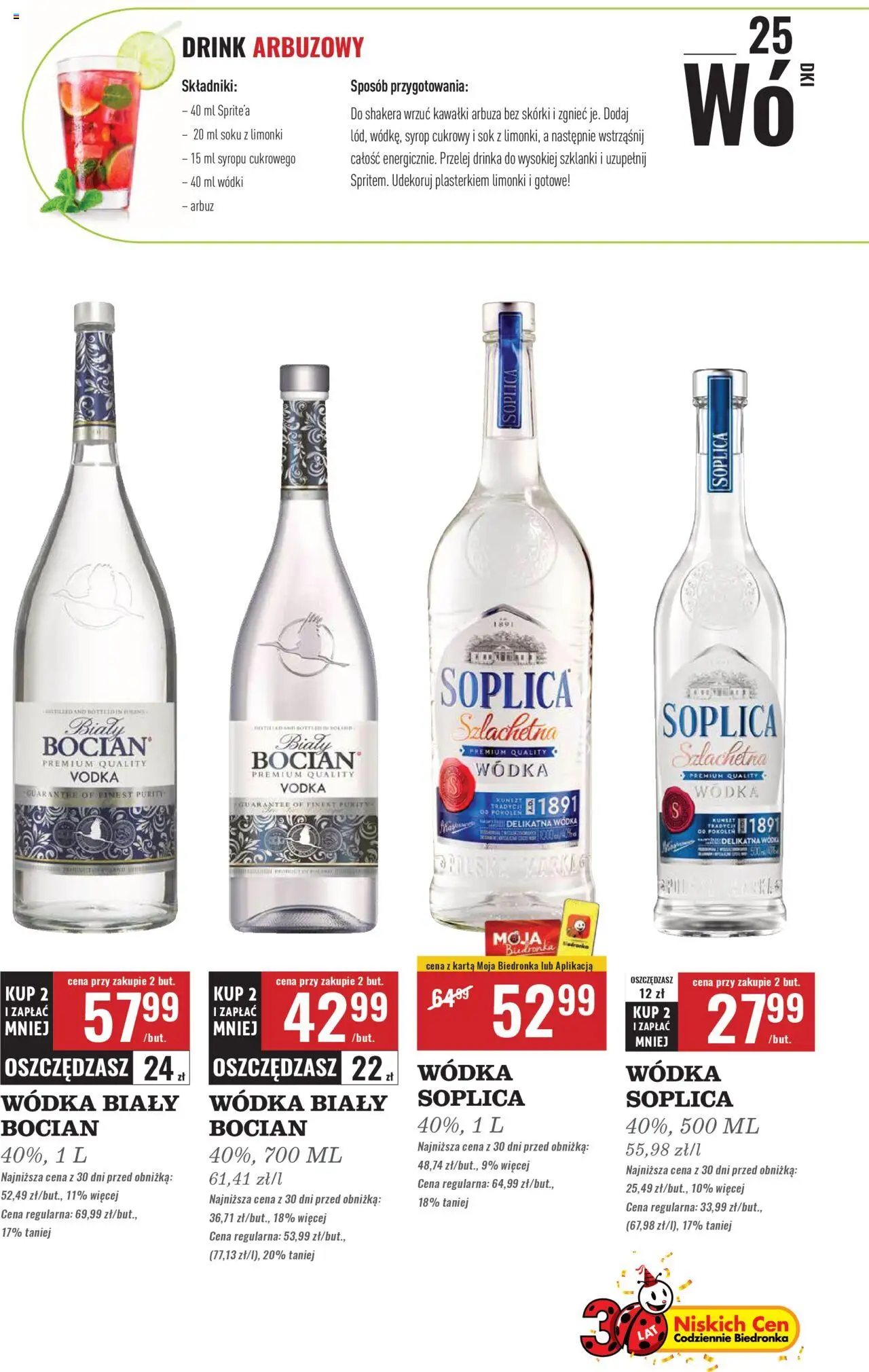 Biedronka gazetka Czas na toast ważna od  19.05.2025 do 31.05.2025 strona 25