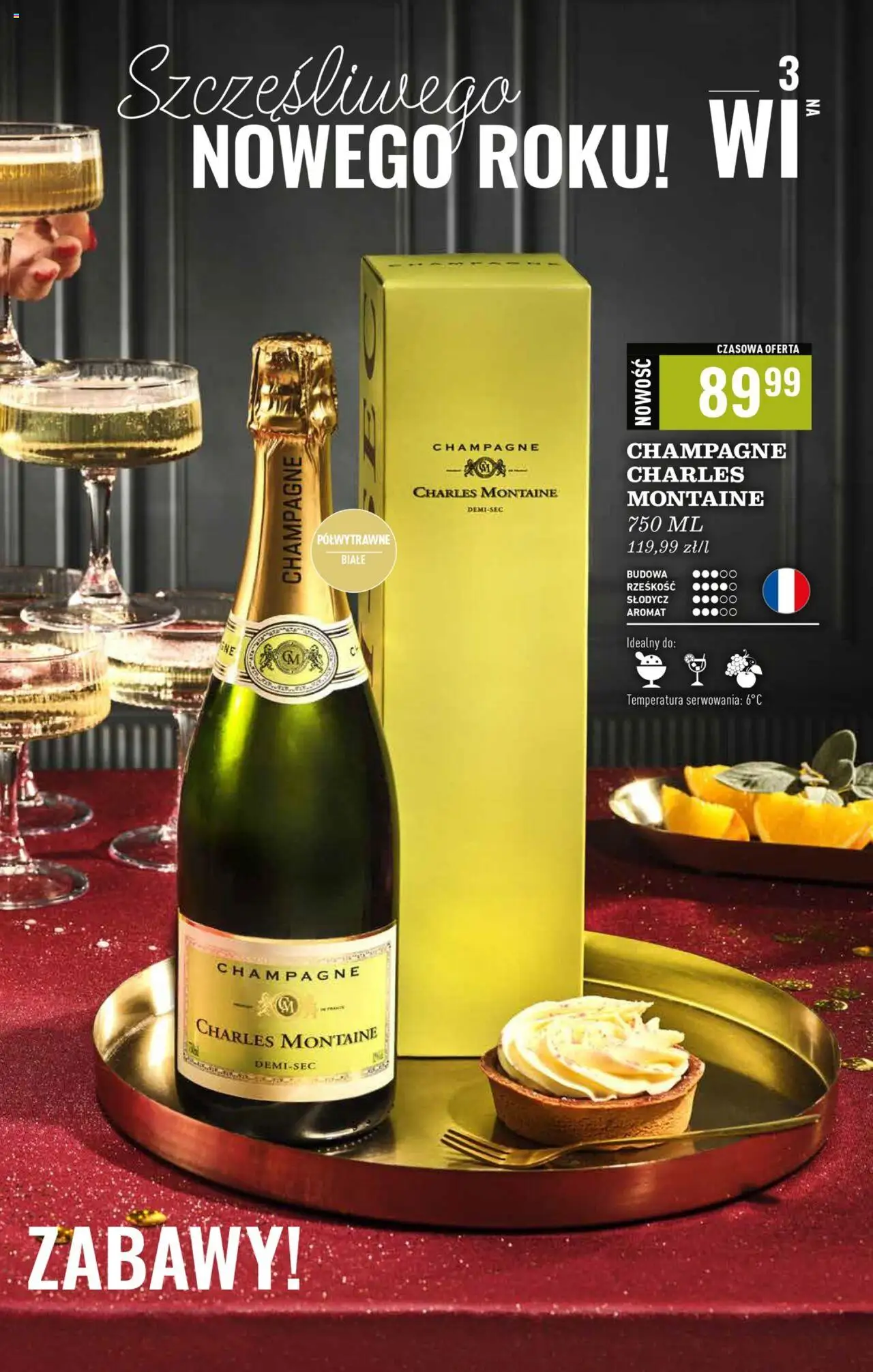 Biedronka gazetka Czas na toast ważna od 27.12.2024 do 31.12.2024 strona 3