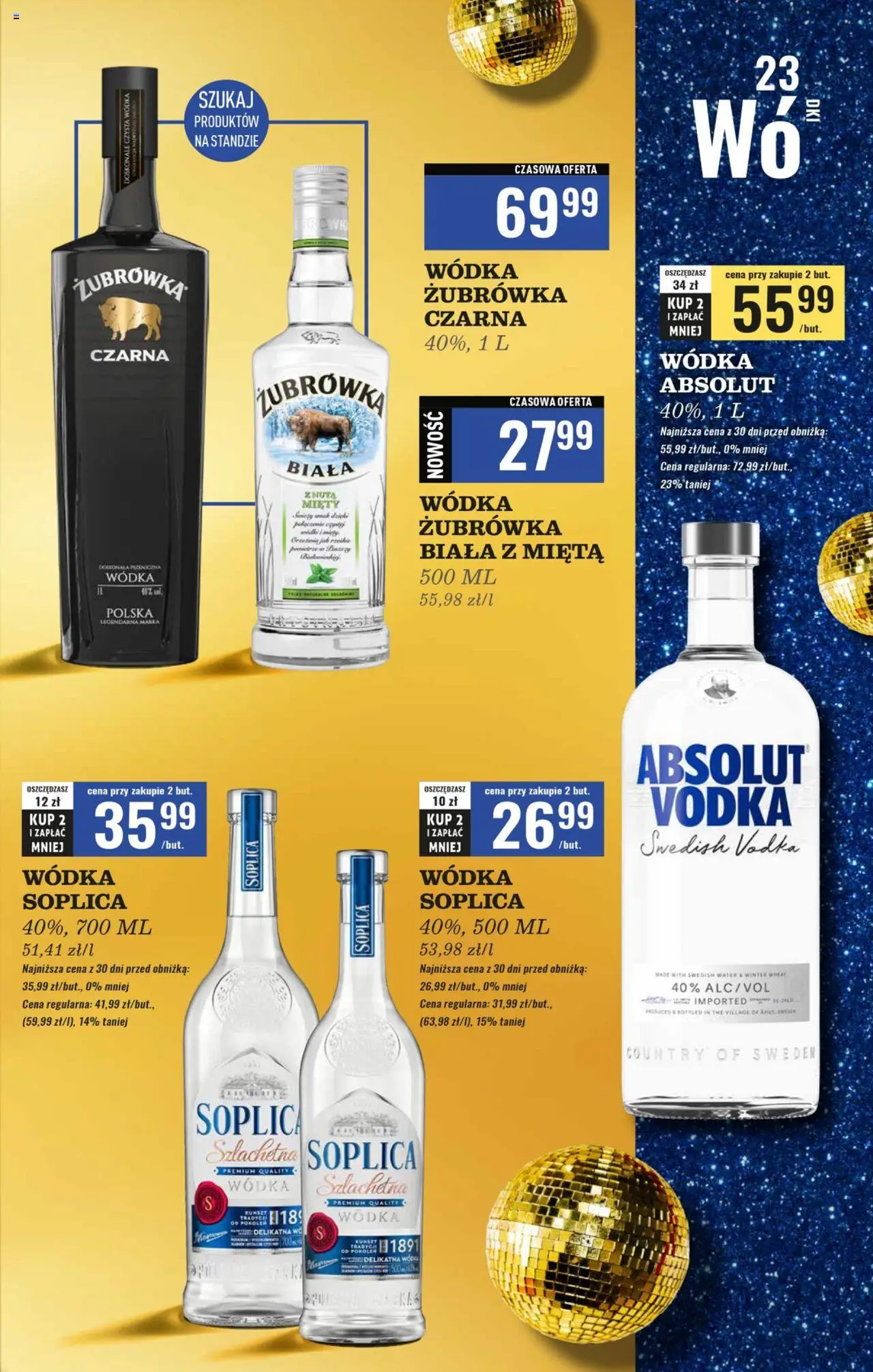 Biedronka gazetka Czas na toast ważna od 27.12.2024 do 31.12.2024 strona 23
