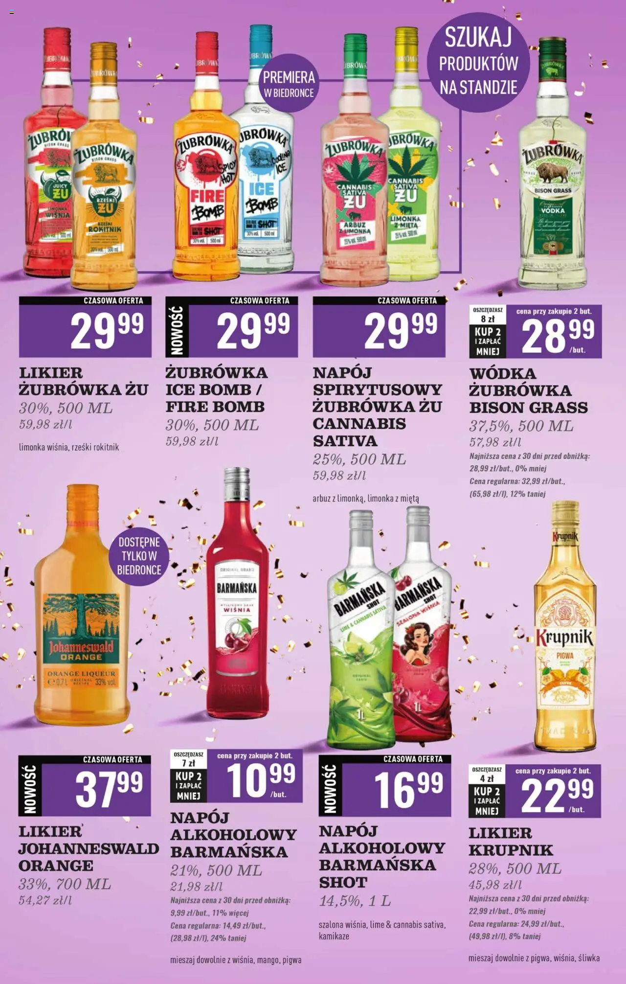 Biedronka gazetka Czas na toast ważna od 27.12.2024 do 31.12.2024 strona 34
