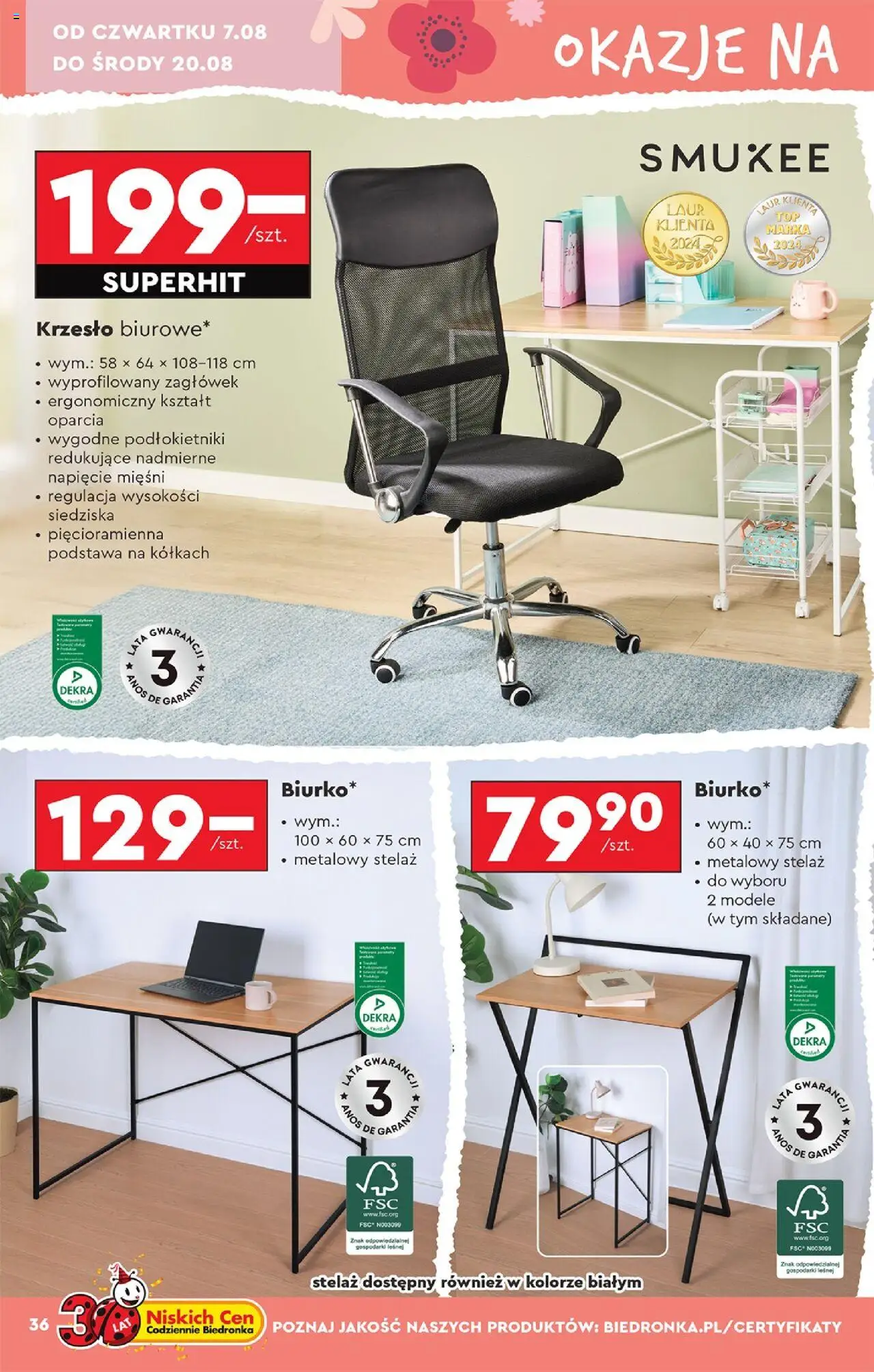 Biedronka gazetka Hity i inspiracje ważna od  04.08.2025 do  16.08.2025 strona 38