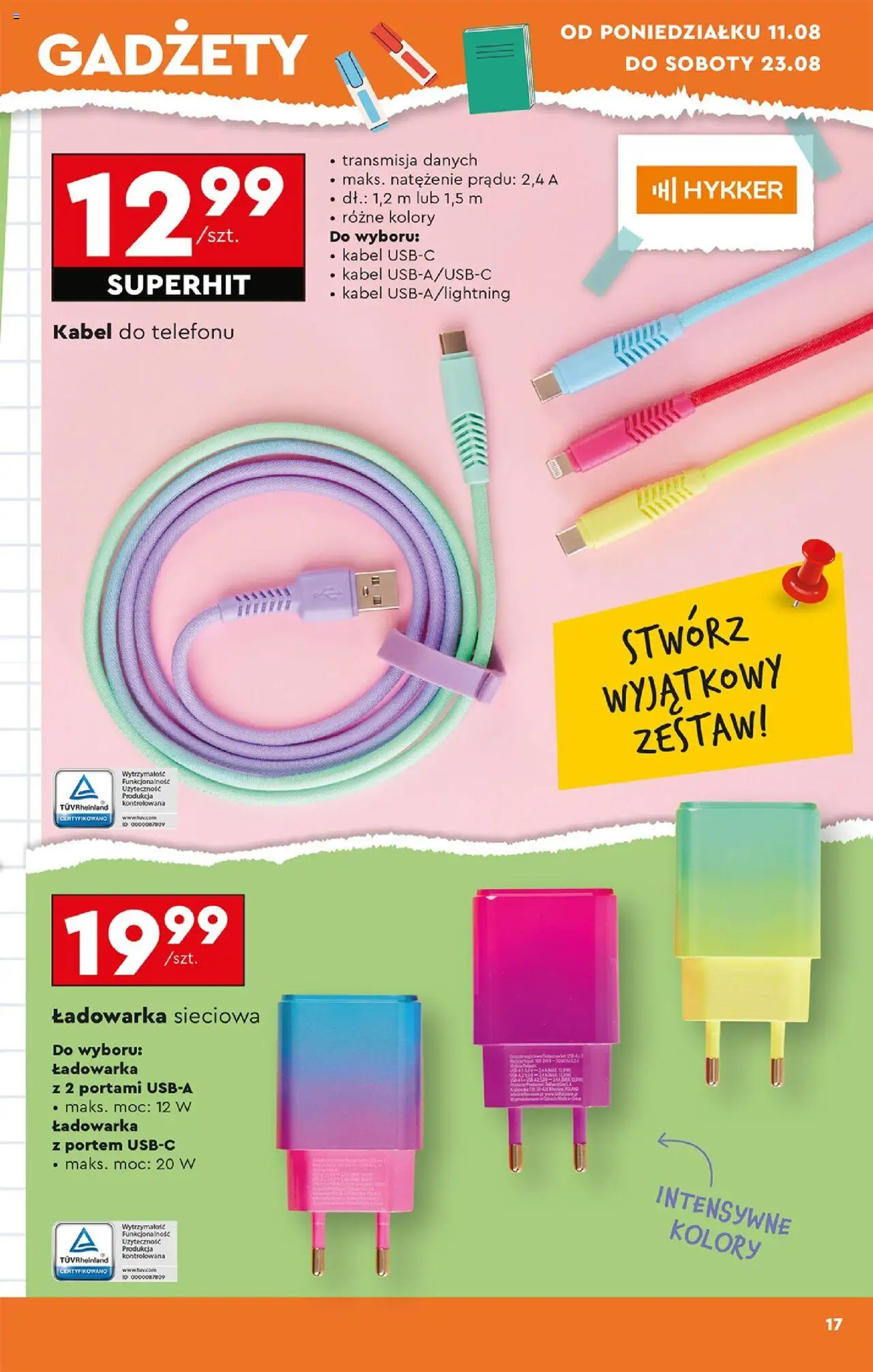 Biedronka gazetka Hity i inspiracje ważna od 11.08.2025 do 27.08.2025 strona 21