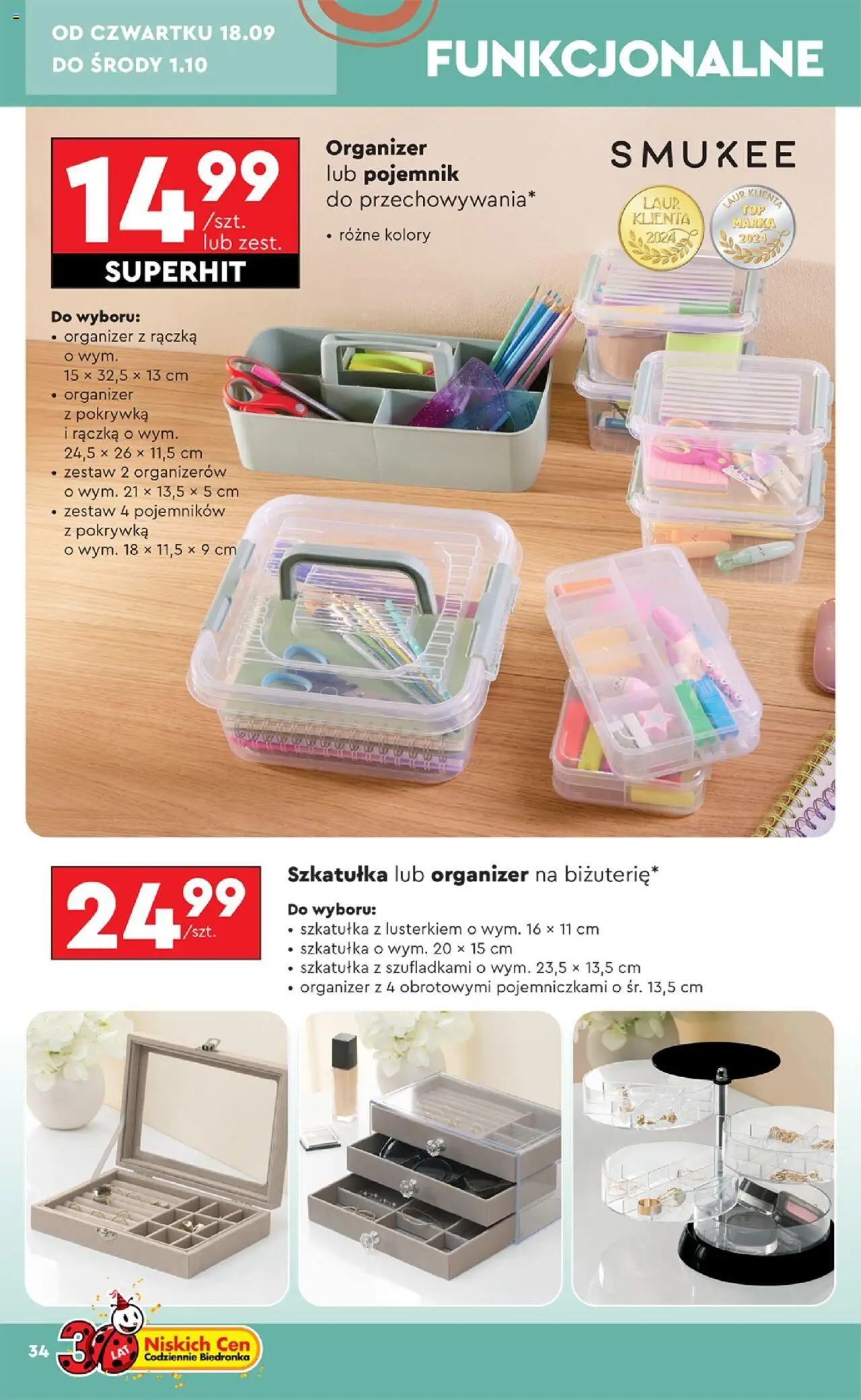 Biedronka gazetka Hity i inspiracje ważna od 15.09.2025 do  21.09.2025 strona 36