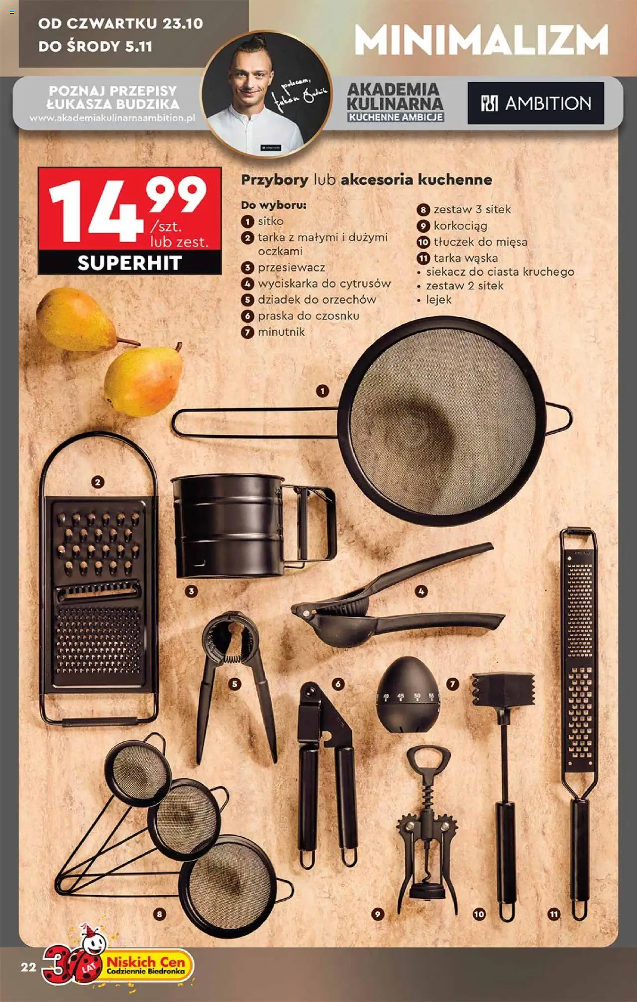 Biedronka gazetka Hity i inspiracje ważna od 20.10.2025 do 31.10.2025 strona 22