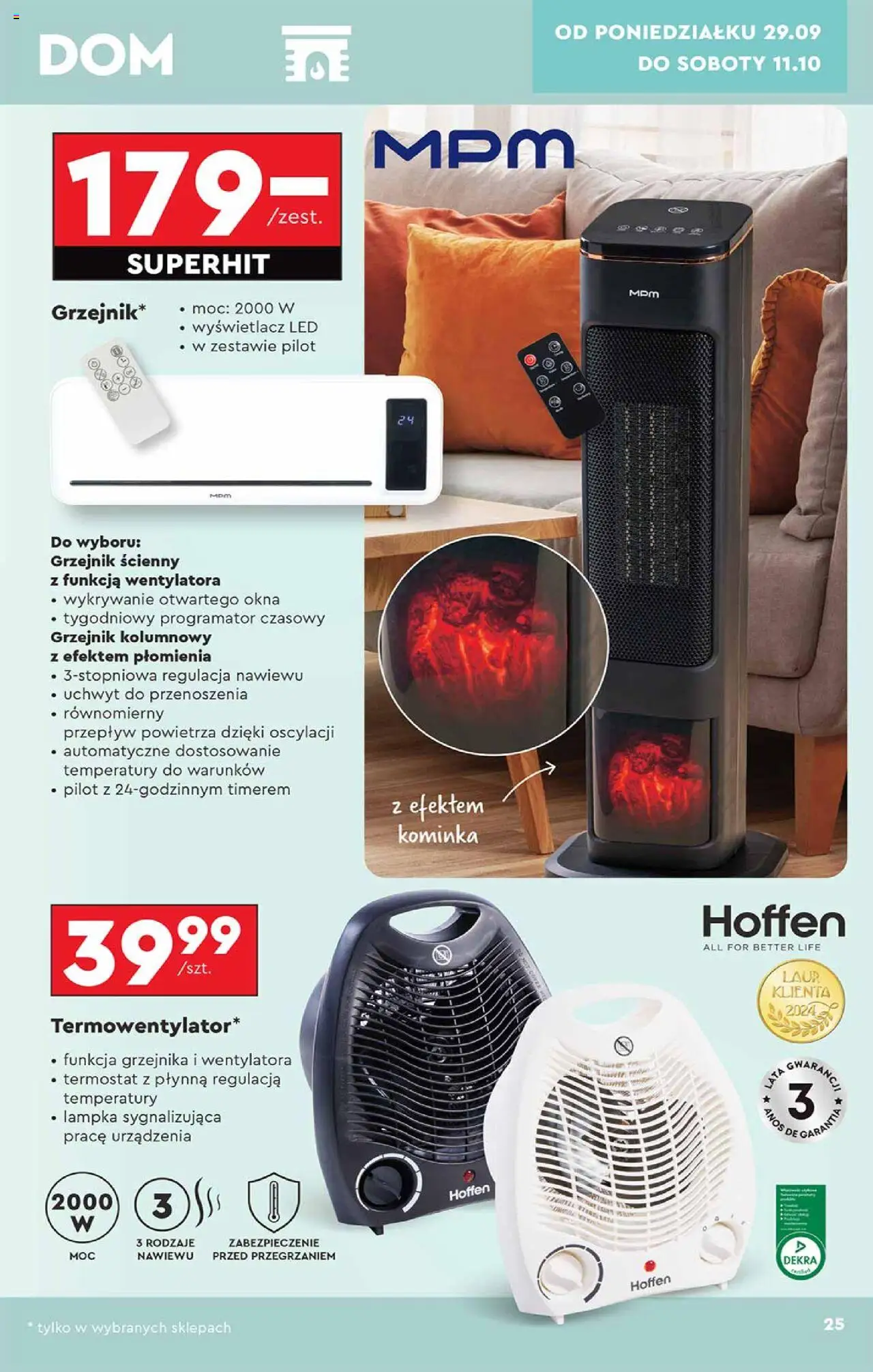 Biedronka gazetka Hity i inspiracje ważna od 29.09.2025 do 11.10.2025 strona 25