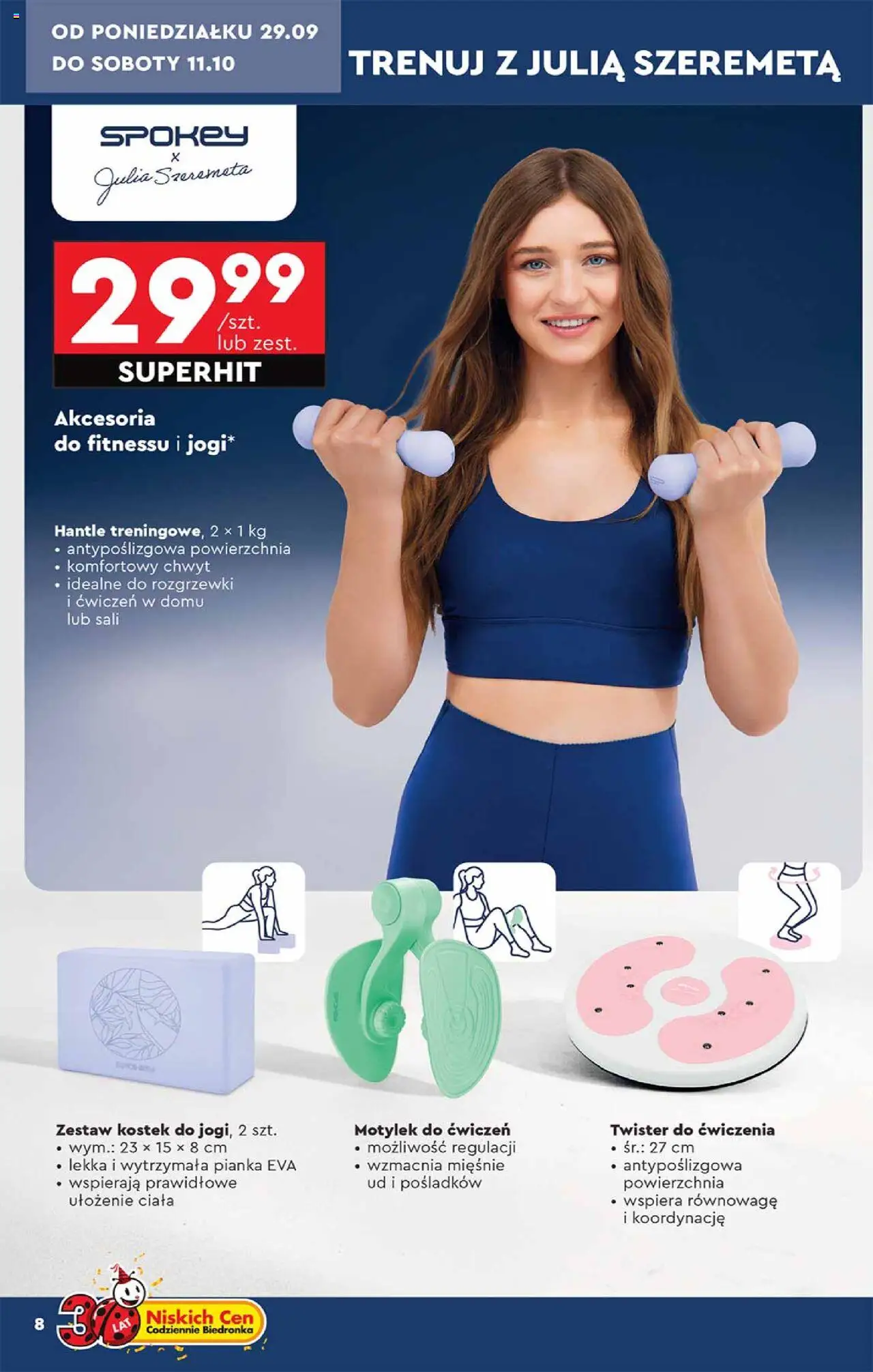 Biedronka gazetka Hity i inspiracje ważna od 29.09.2025 do 11.10.2025 strona 8