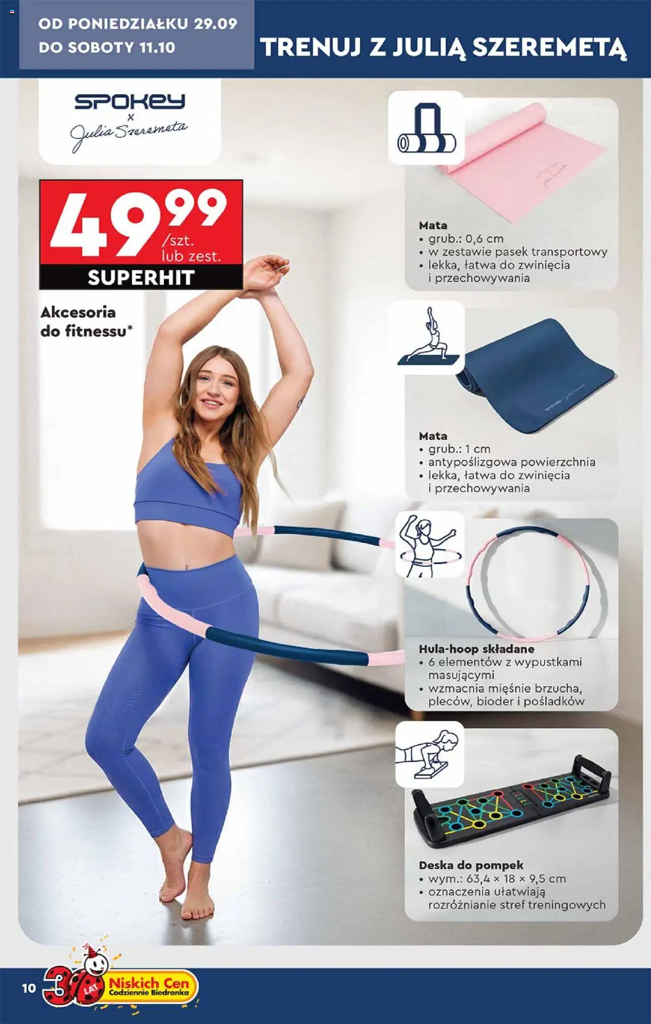 Biedronka gazetka Hity i inspiracje ważna od 29.09.2025 do 11.10.2025 strona 10
