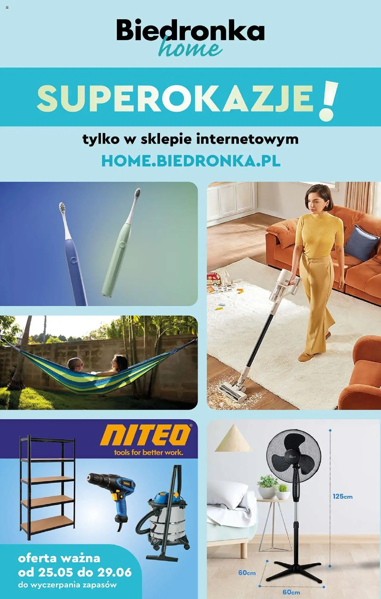 Biedronka gazetka Home ważna od 25.05.2025 do 29.06.2025 strona 1