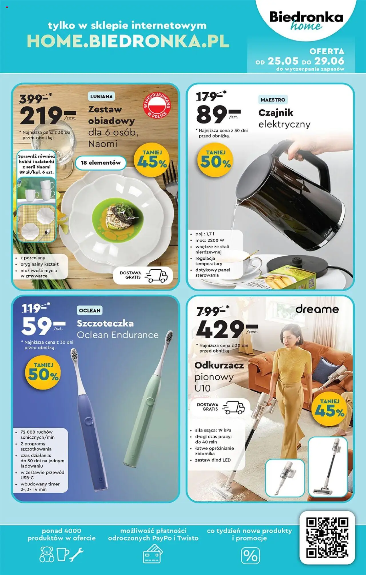 Biedronka gazetka Home ważna od 25.05.2025 do 29.06.2025 strona 5