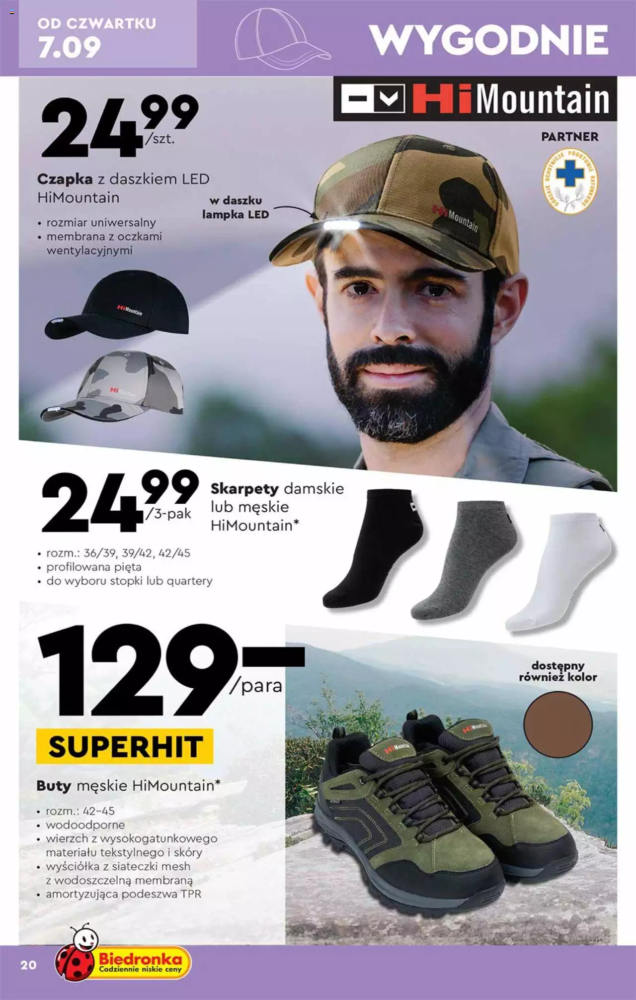 Biedronka gazetka Okazje tygodnia ważna 04.09.2023 strona 20