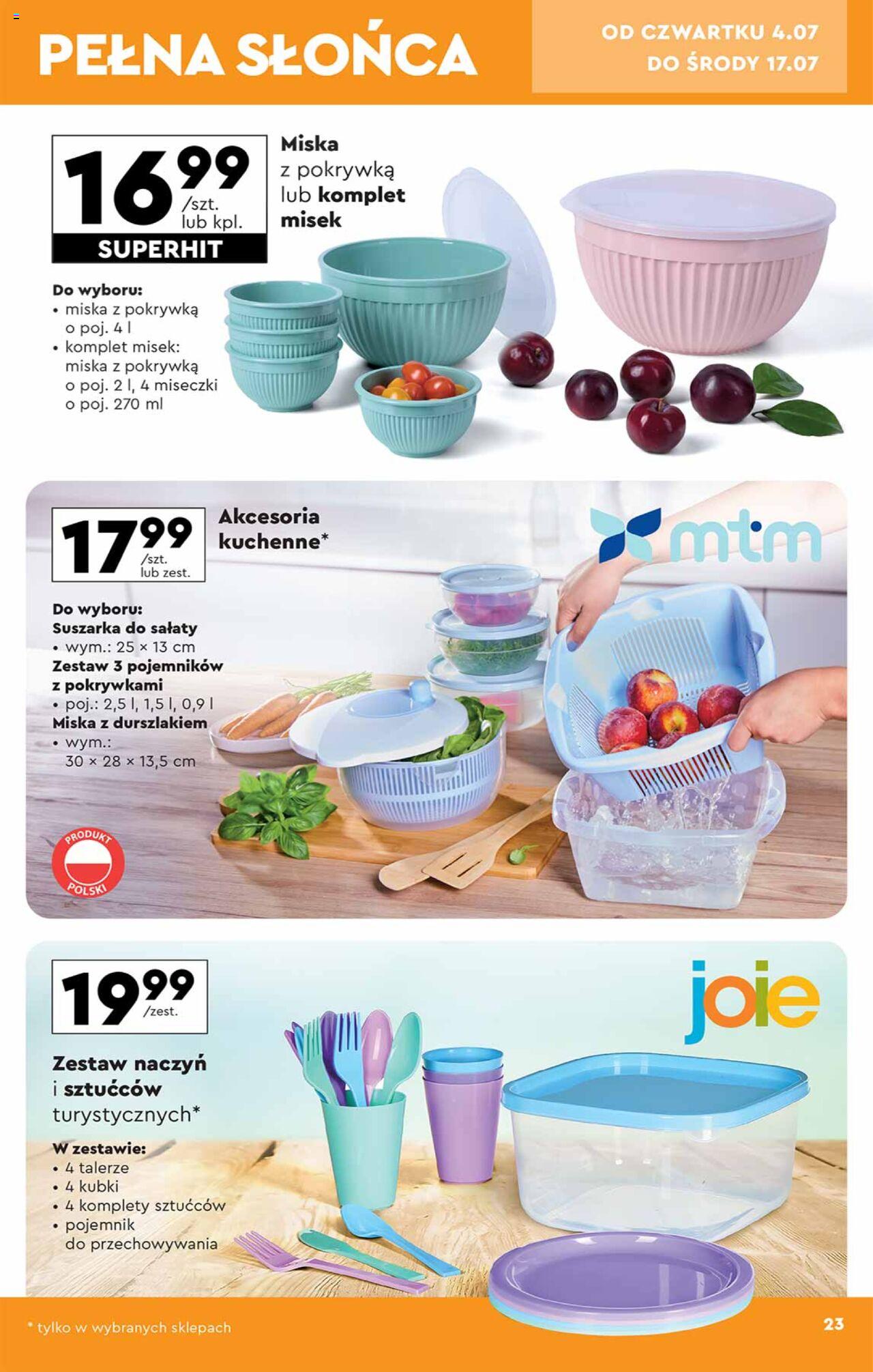 Biedronka gazetka Okazje tygodnia ważna od 01.07.2024 do 13.07.2024 strona 23