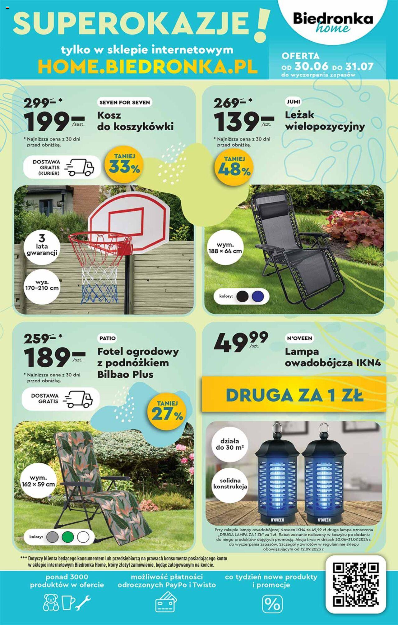 Biedronka gazetka Okazje tygodnia ważna od 01.07.2024 do 13.07.2024 strona 32