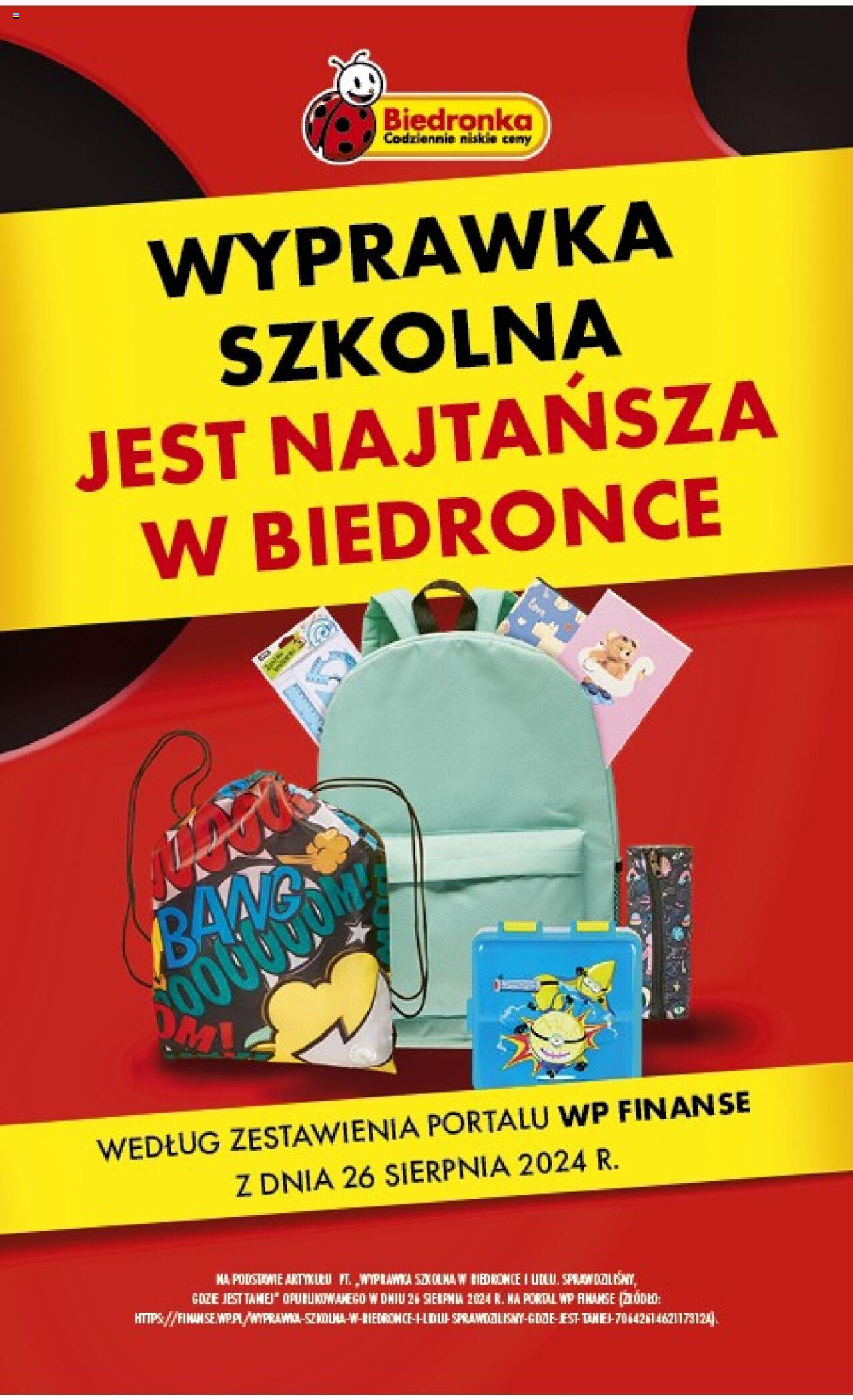 Biedronka gazetka Okazje tygodnia ważna od 02.08.2024 do 14.09.2024 strona 2
