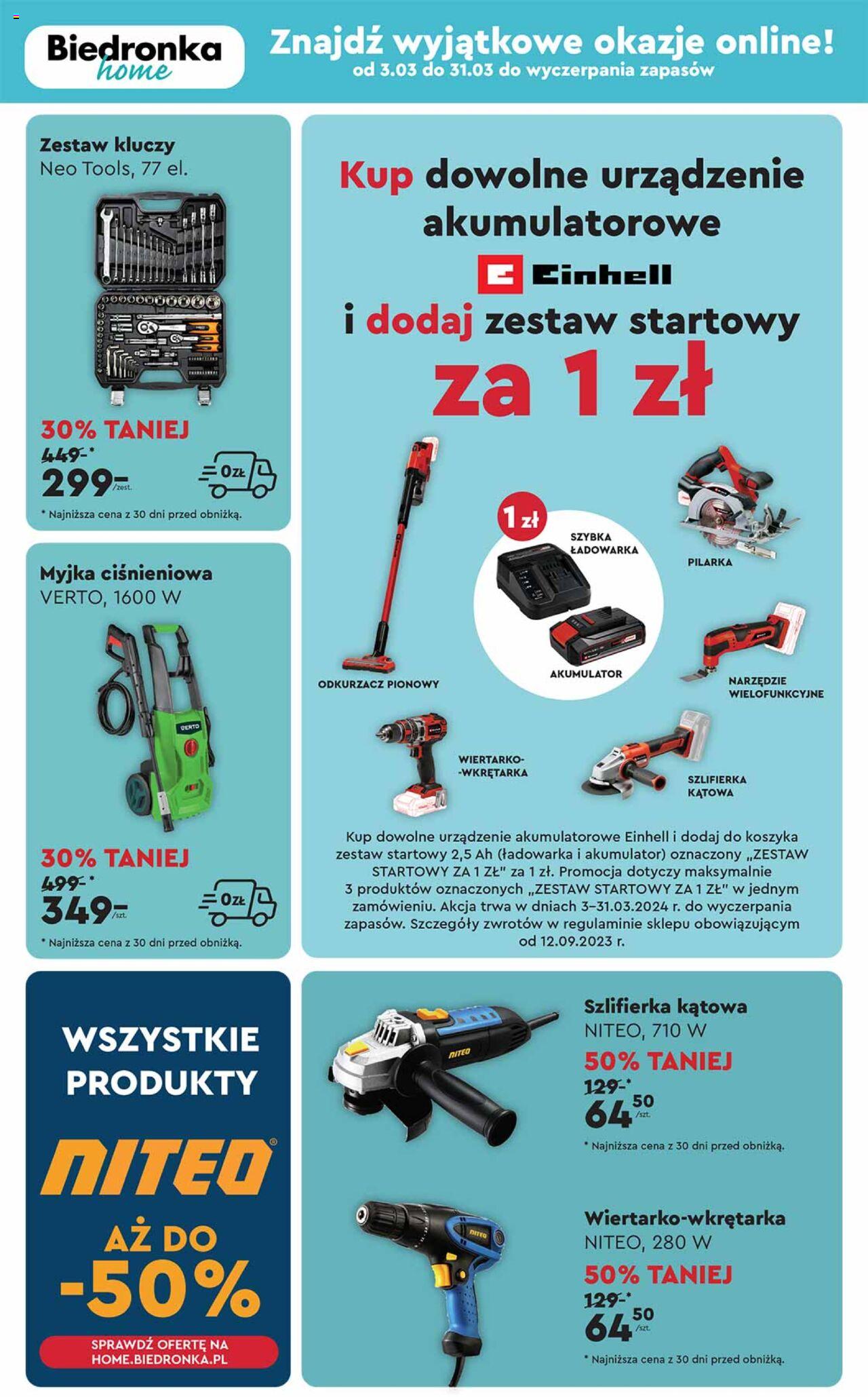 Biedronka gazetka Okazje tygodnia ważna od 04.03.2024 do 16.03.2024 strona 32