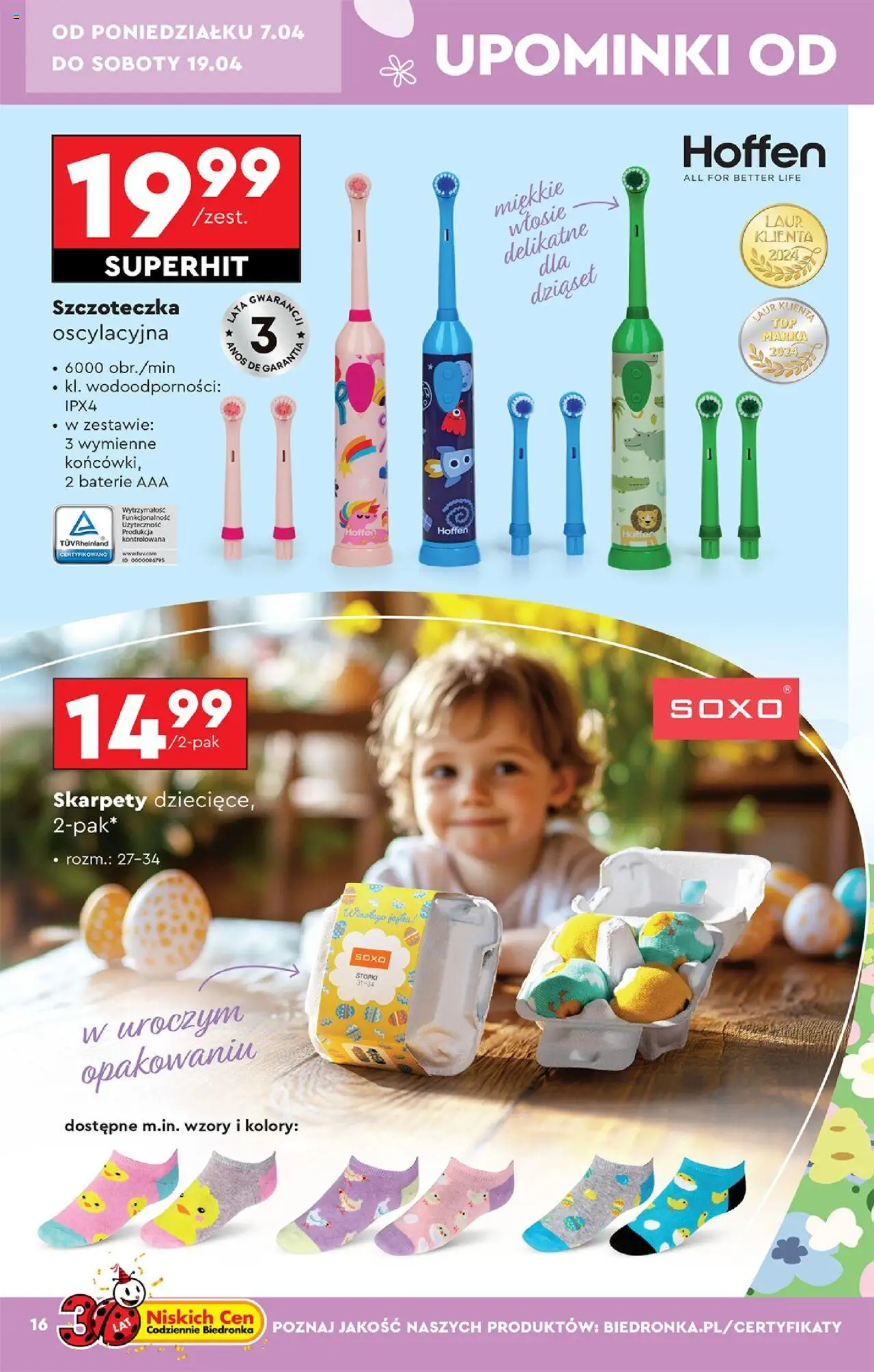 Biedronka gazetka Okazje tygodnia ważna od 05.04.2025 do 19.04.2025 strona 18