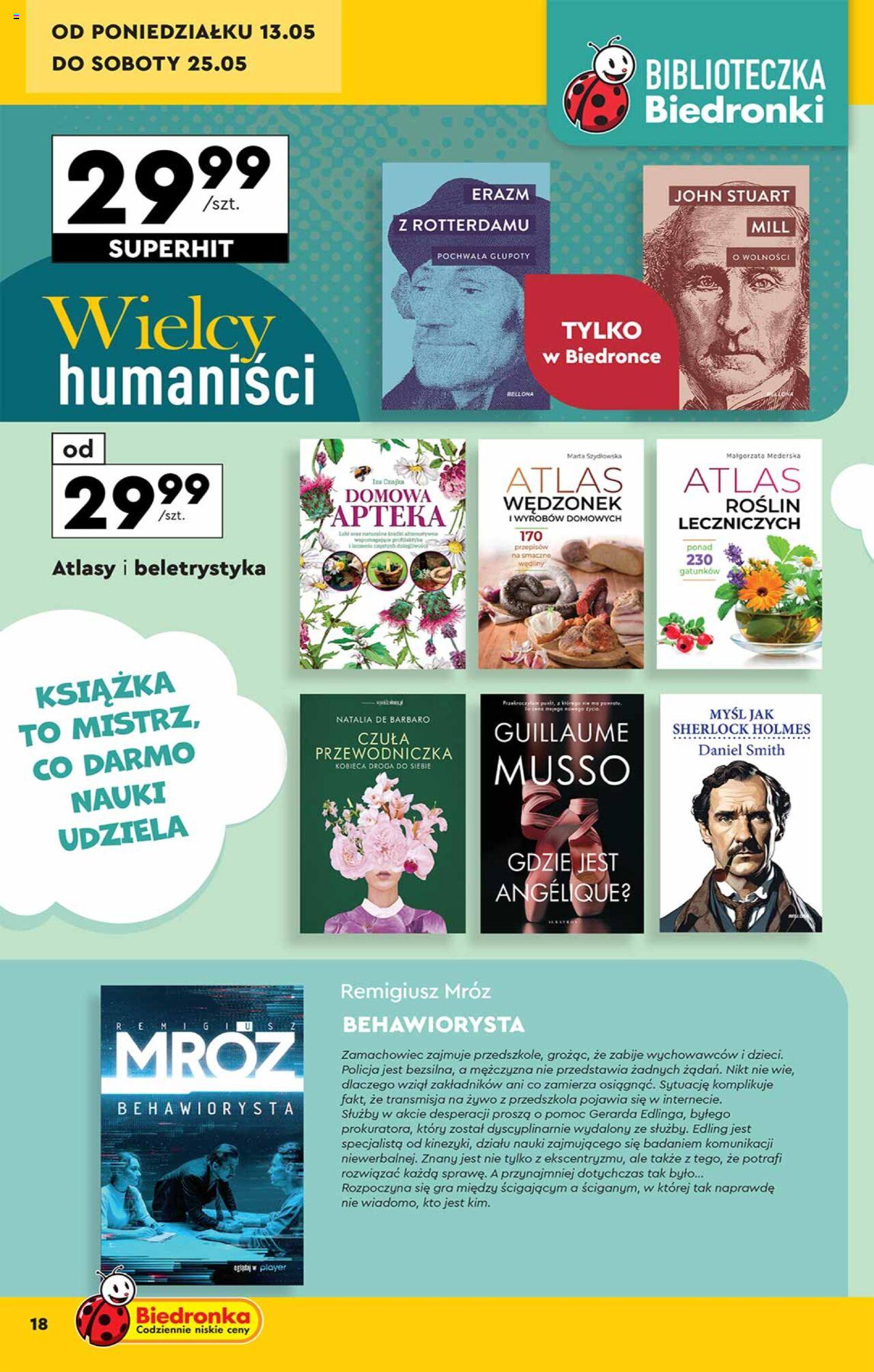 Biedronka gazetka Okazje tygodnia ważna od  13.05.2024 do 25.05.2024 strona 17