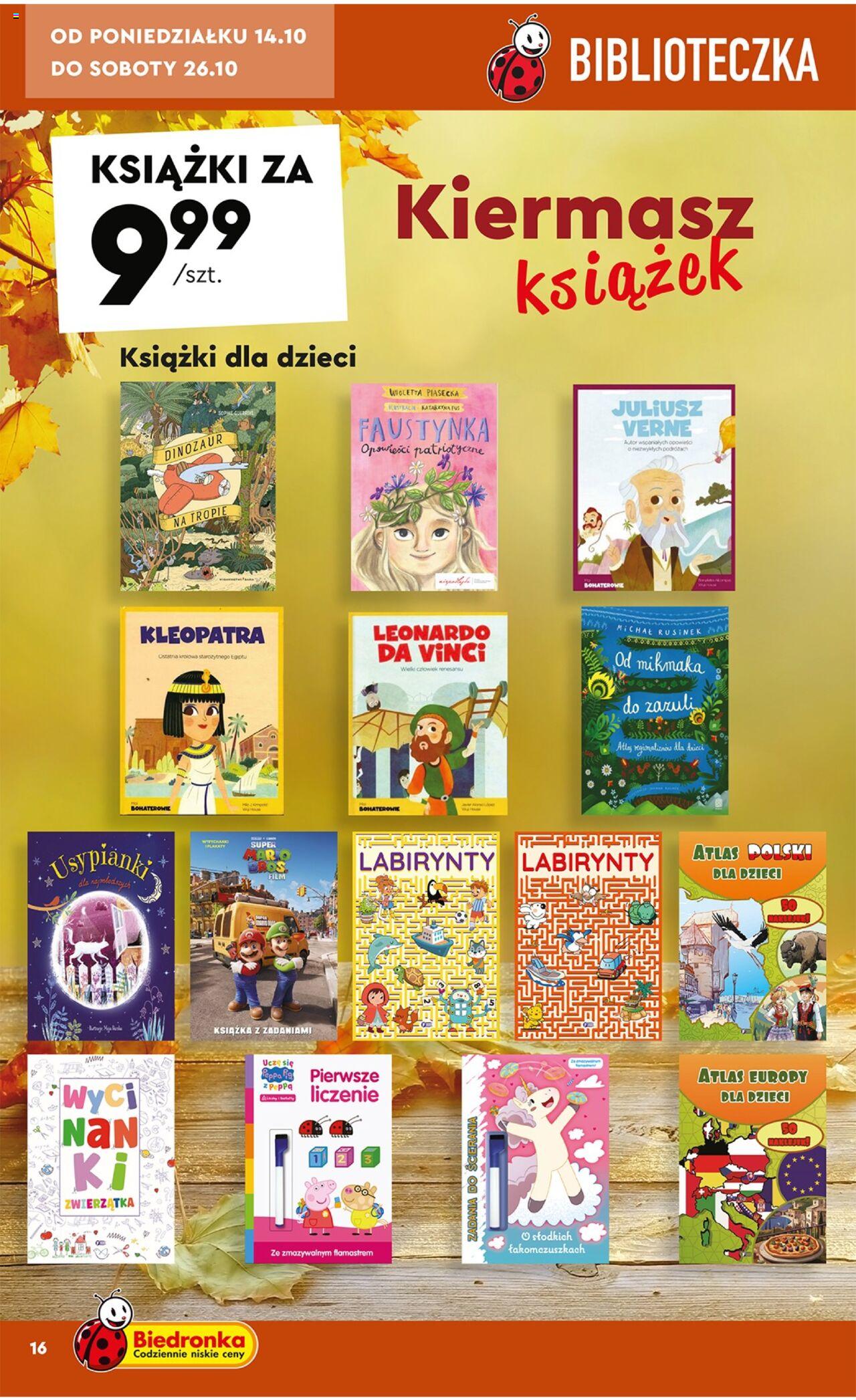 Biedronka gazetka Okazje tygodnia ważna od 14.10.2024 do 26.10.2024 strona 16