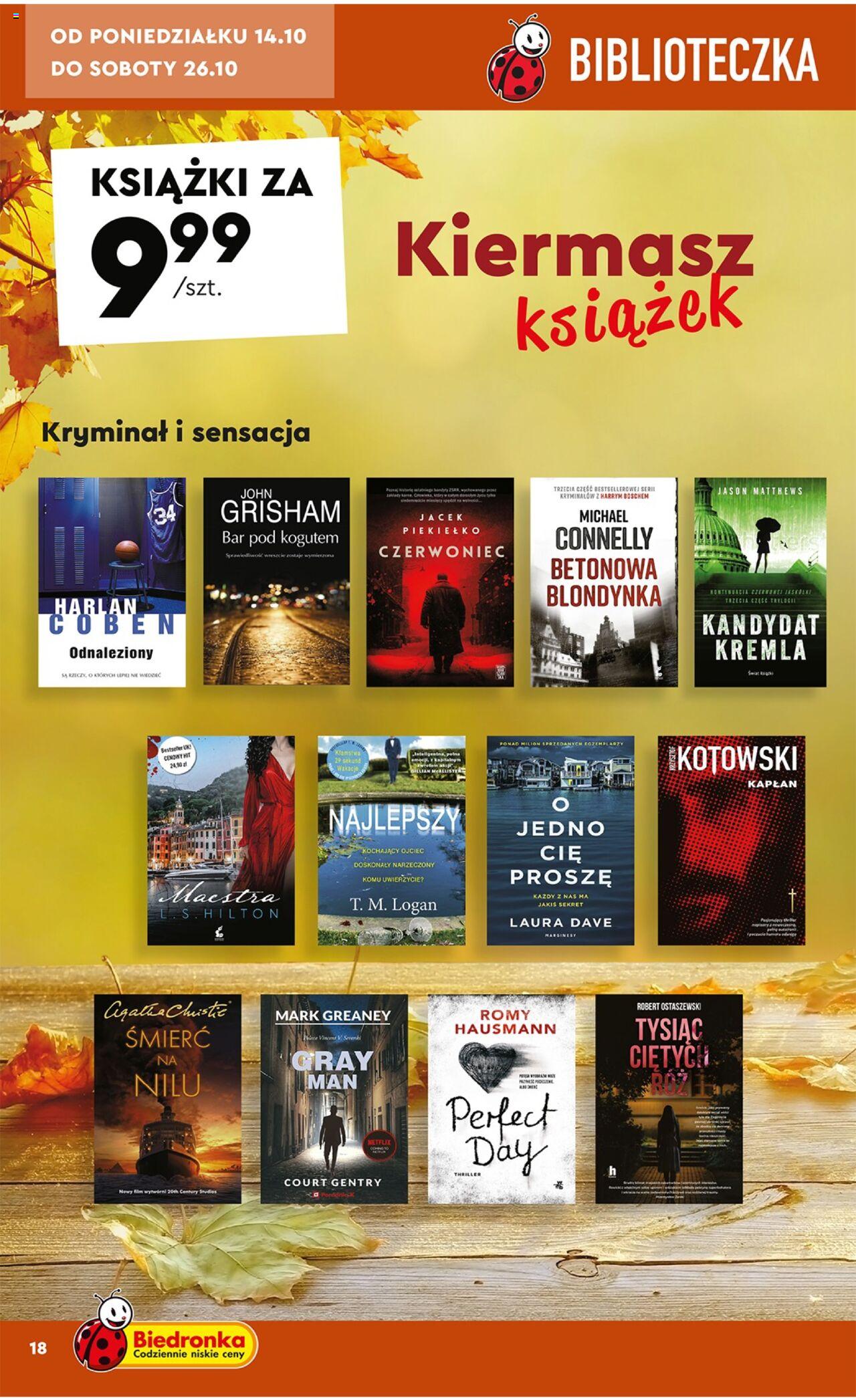 Biedronka gazetka Okazje tygodnia ważna od 14.10.2024 do 26.10.2024 strona 18