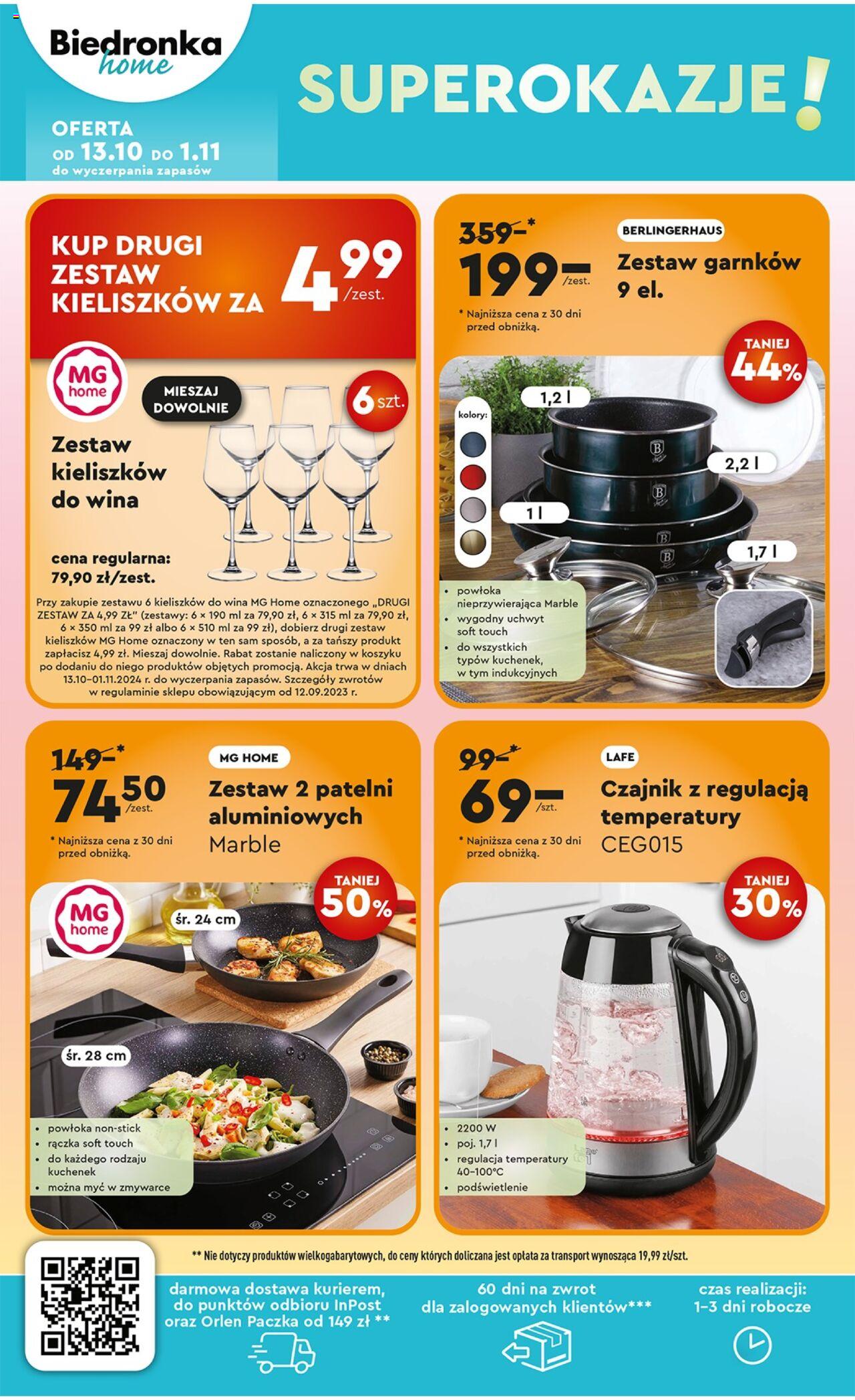 Biedronka gazetka Okazje tygodnia ważna od 14.10.2024 do 26.10.2024 strona 34