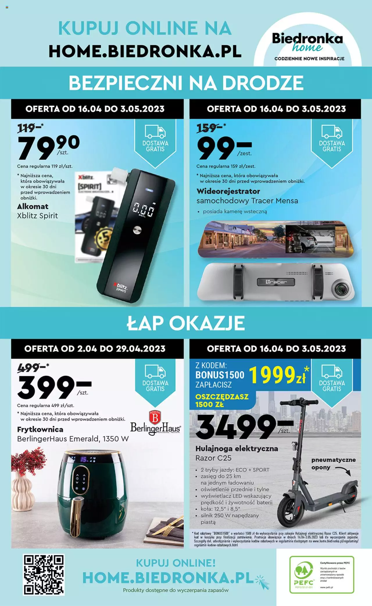 Biedronka gazetka Okazje tygodnia ważna od  17.04.2023 do 30.04.2023 strona 32