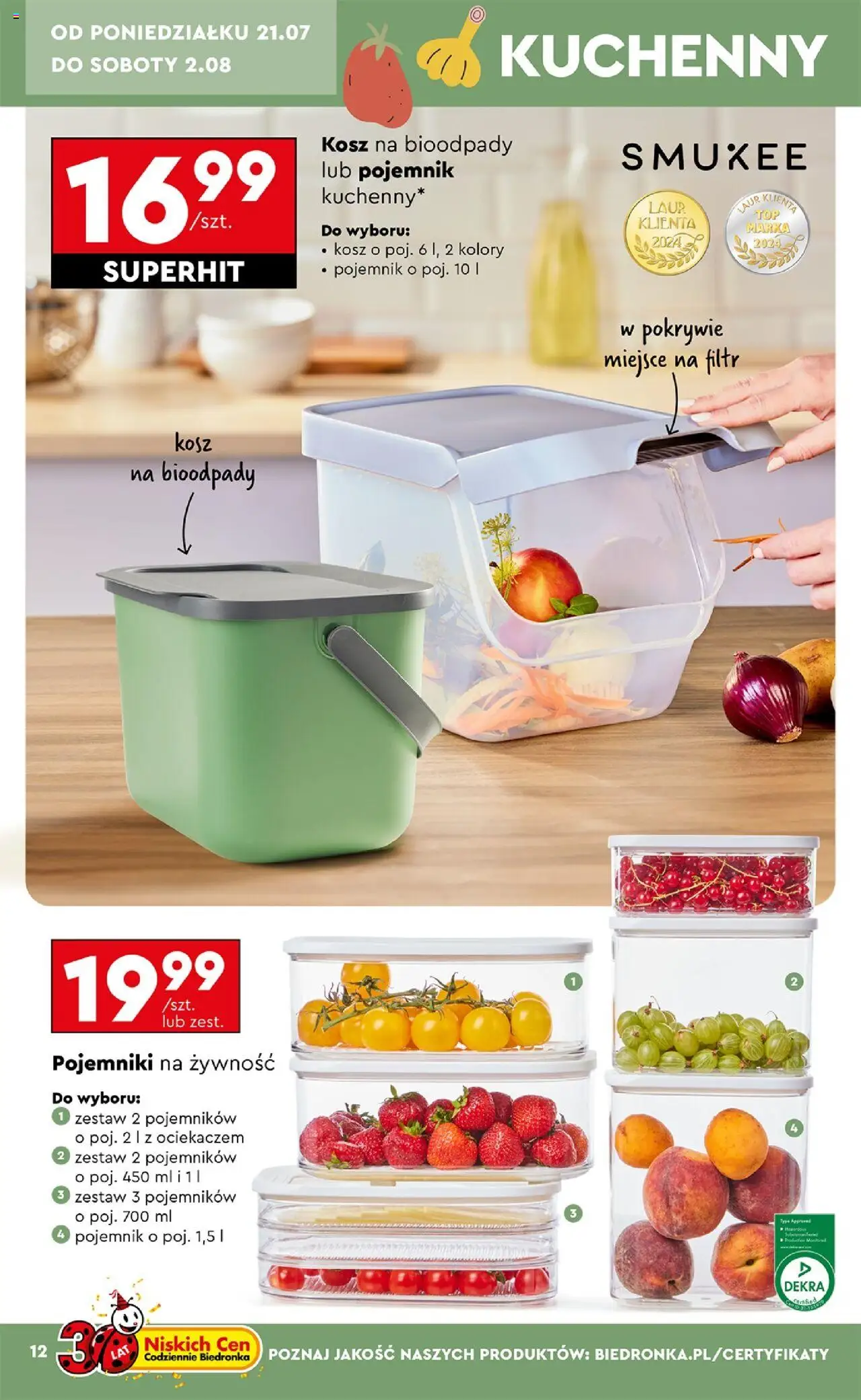 Biedronka gazetka Okazje tygodnia ważna  od 21.07.2025 do 02.08.2025 strona 14