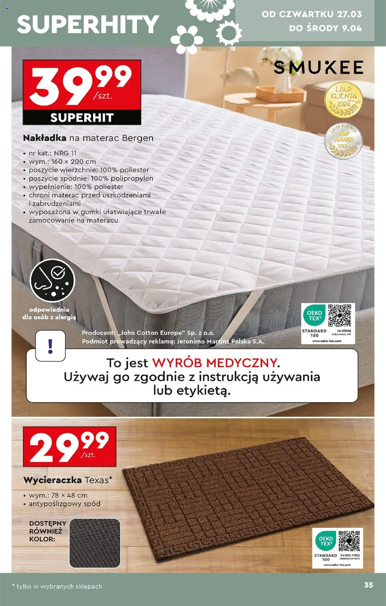 Biedronka gazetka Okazje tygodnia ważna od 22.03.2025 do 05.04.2025 strona 36