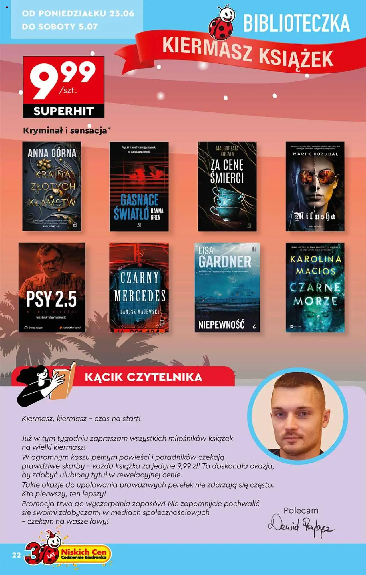 Biedronka gazetka Okazje tygodnia ważna od 23.06.2025 do 29.06.2025 strona 22
