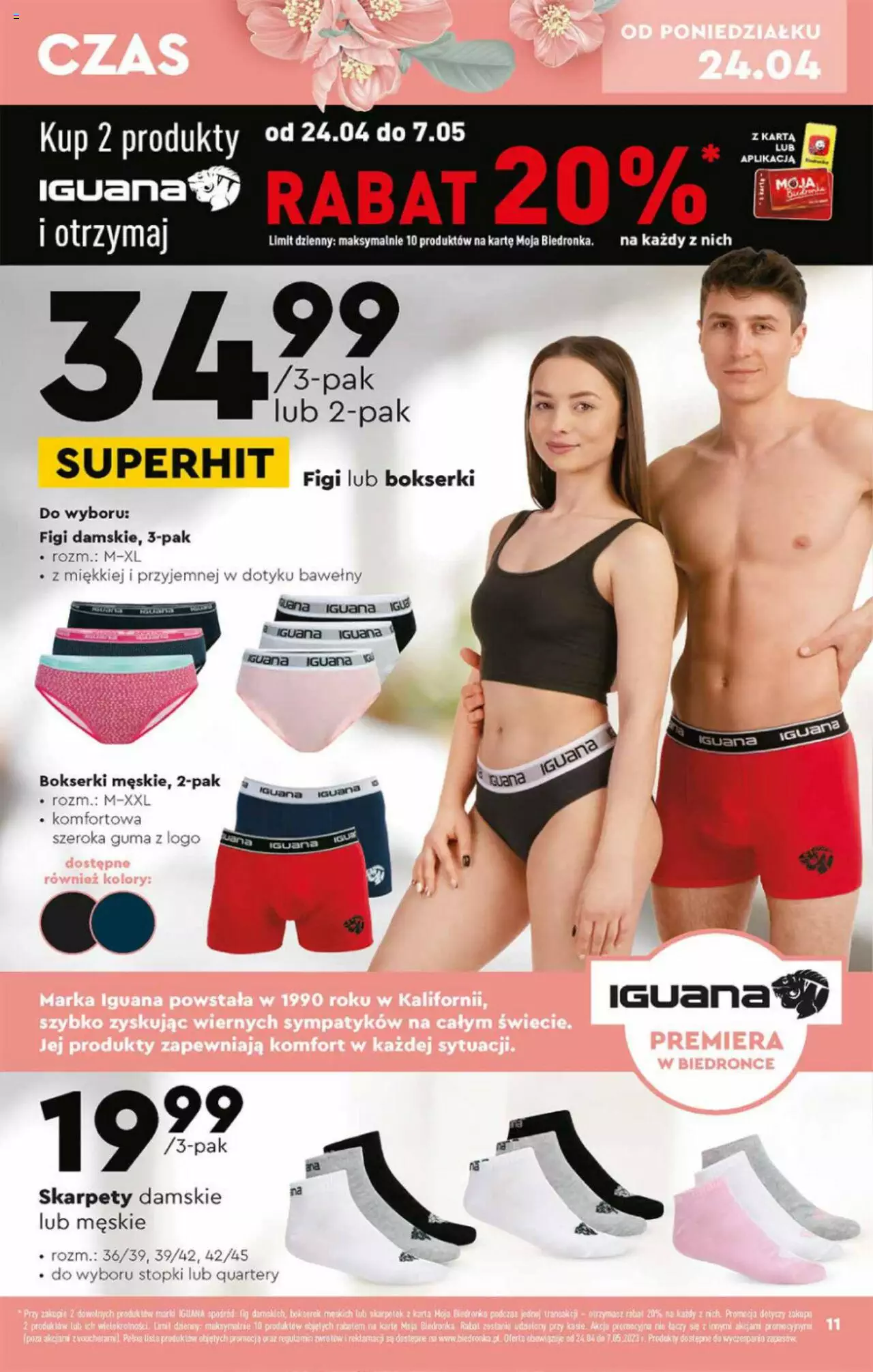 Biedronka gazetka Okazje tygodnia ważna od  24.04.2023 do 06.05.2023 strona 11
