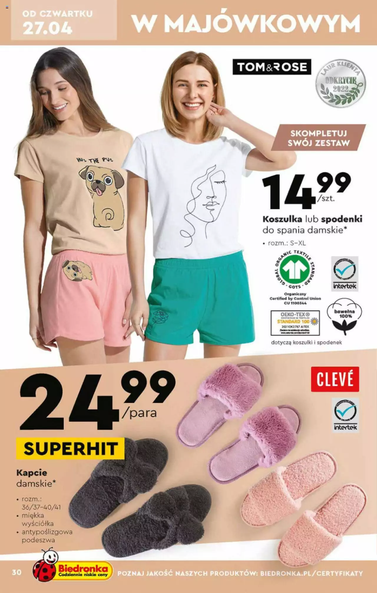 Biedronka gazetka Okazje tygodnia ważna od  24.04.2023 do 06.05.2023 strona 30