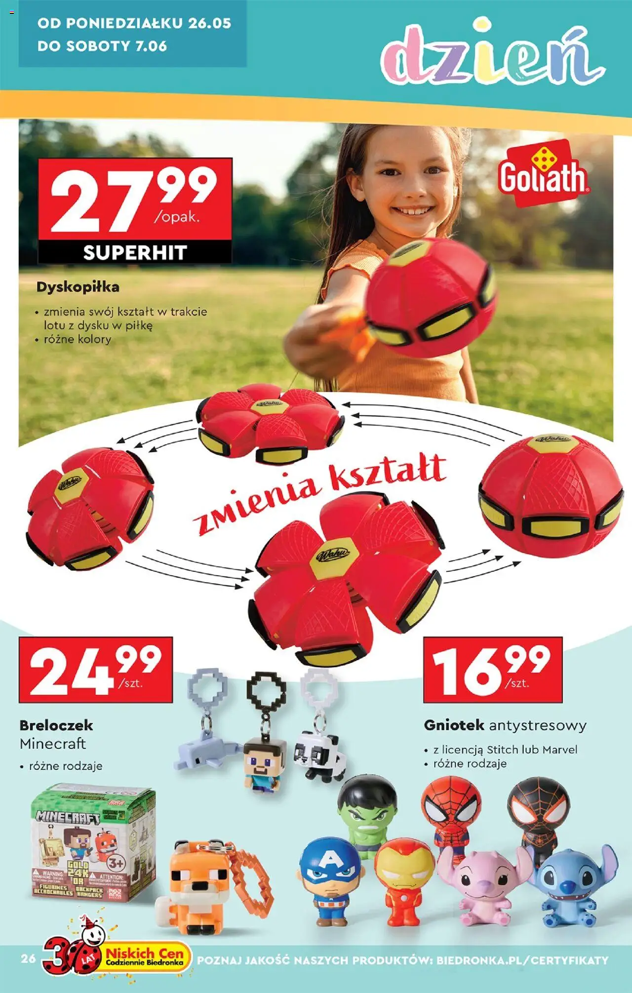 Biedronka gazetka Okazje tygodnia ważna od 24.05.2025 do 07.06.2025 strona 28