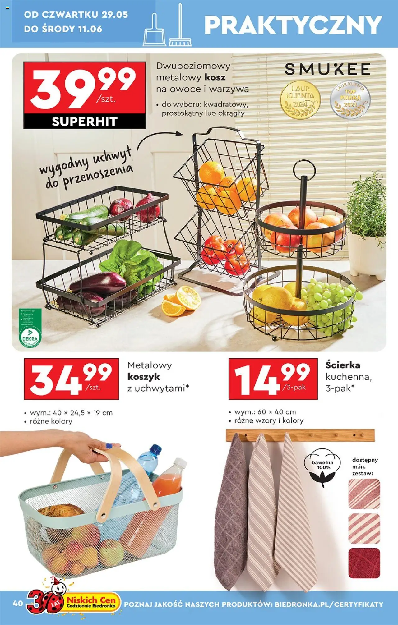 Biedronka gazetka Okazje tygodnia ważna od 24.05.2025 do 07.06.2025 strona 41