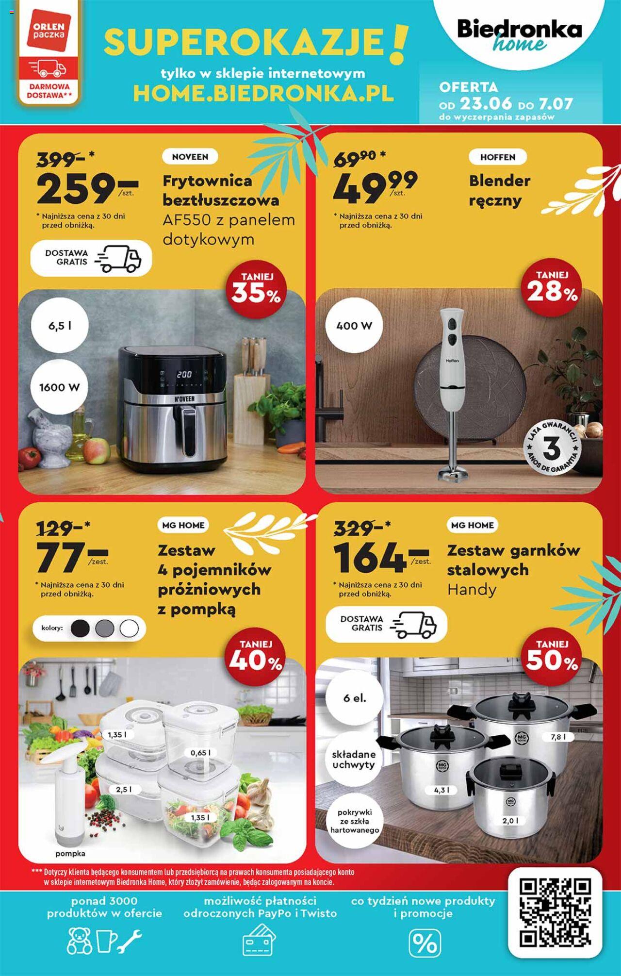 Biedronka gazetka Okazje tygodnia ważna od 24.06.2024 do 06.07.2024 strona 33