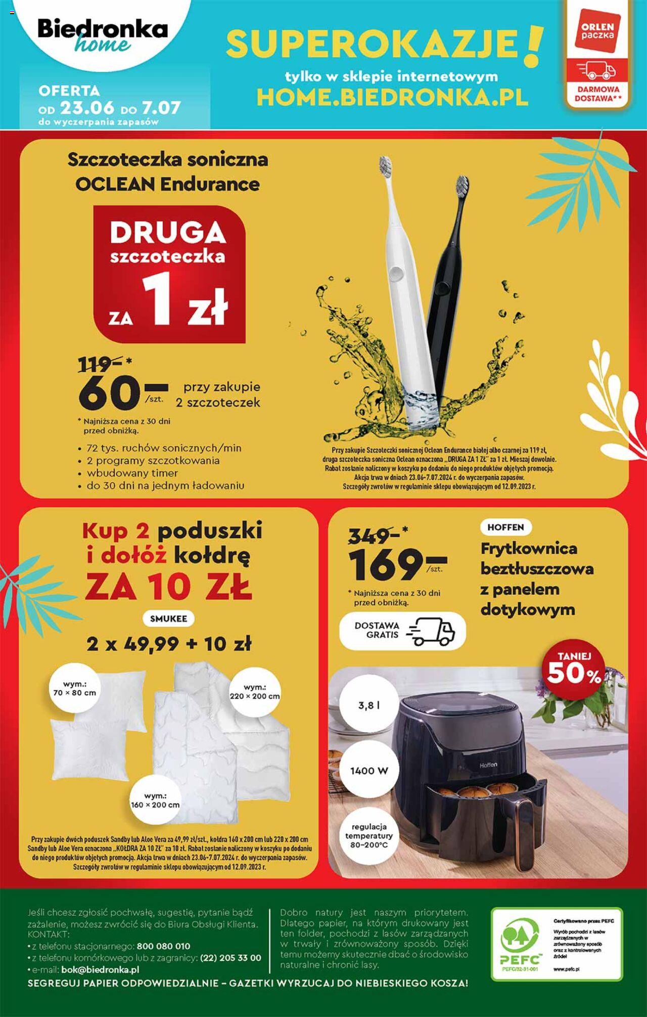 Biedronka gazetka Okazje tygodnia ważna od 24.06.2024 do 06.07.2024 strona 36