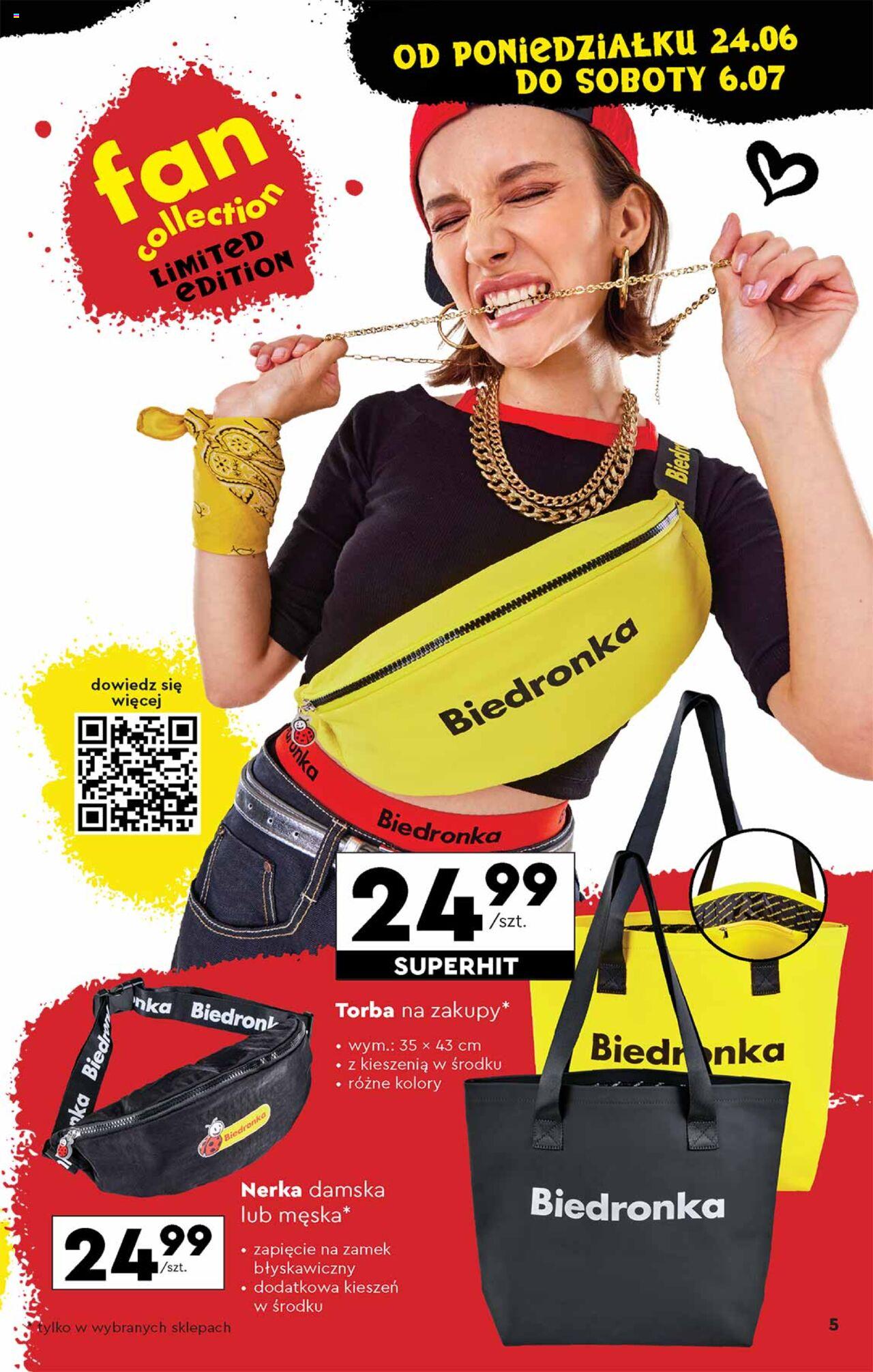 Biedronka gazetka Okazje tygodnia ważna od 24.06.2024 do 06.07.2024 strona 5