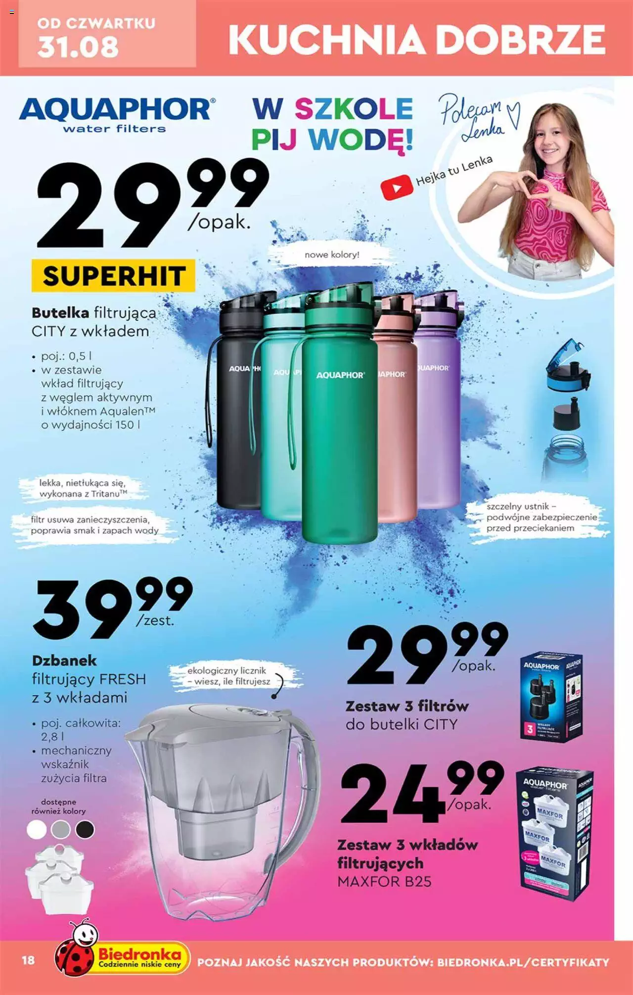 Biedronka gazetka Okazje tygodnia ważna od 28.08.2023 do 09.09.2023 strona 18